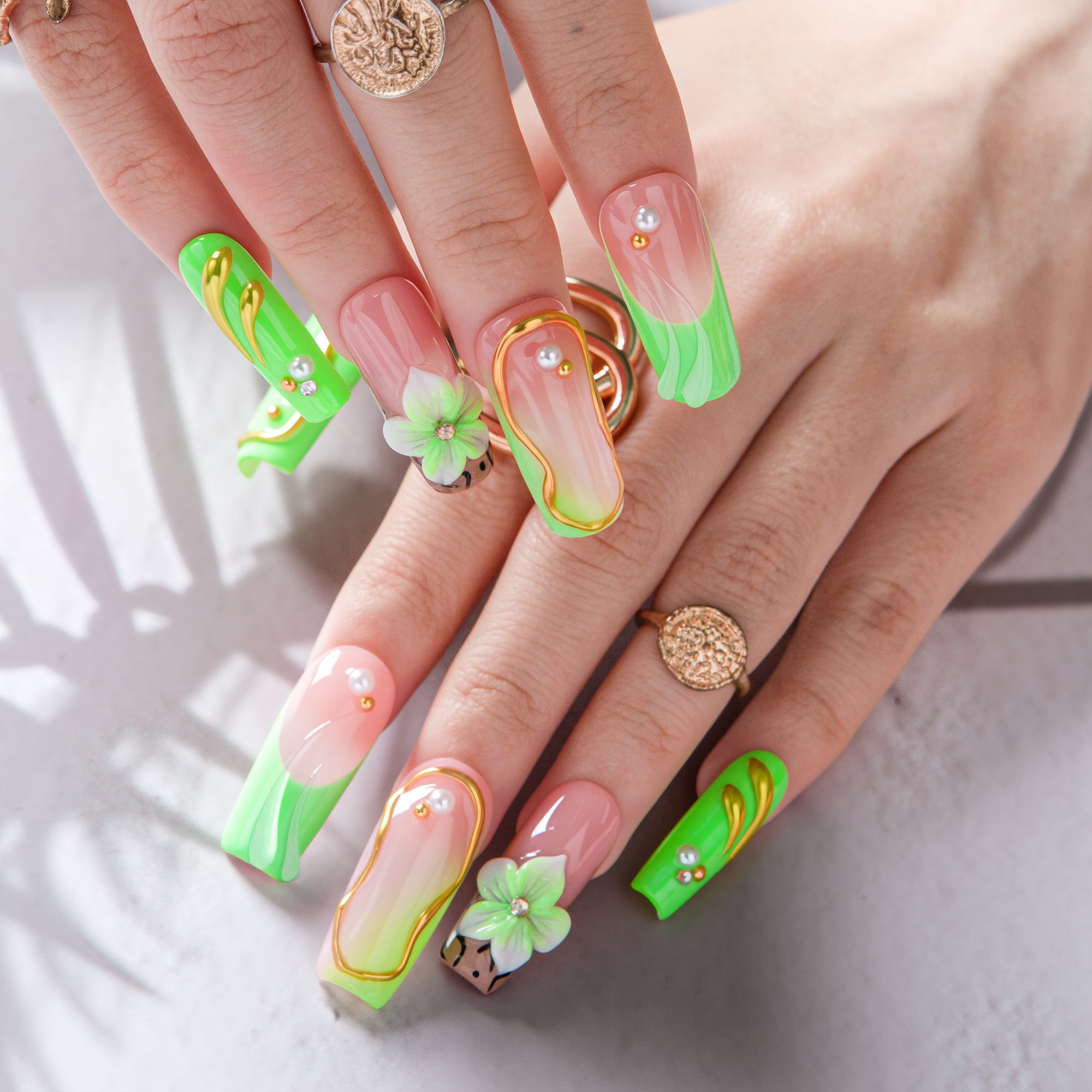 Pretty When I'm Petty Handmade Nails H637