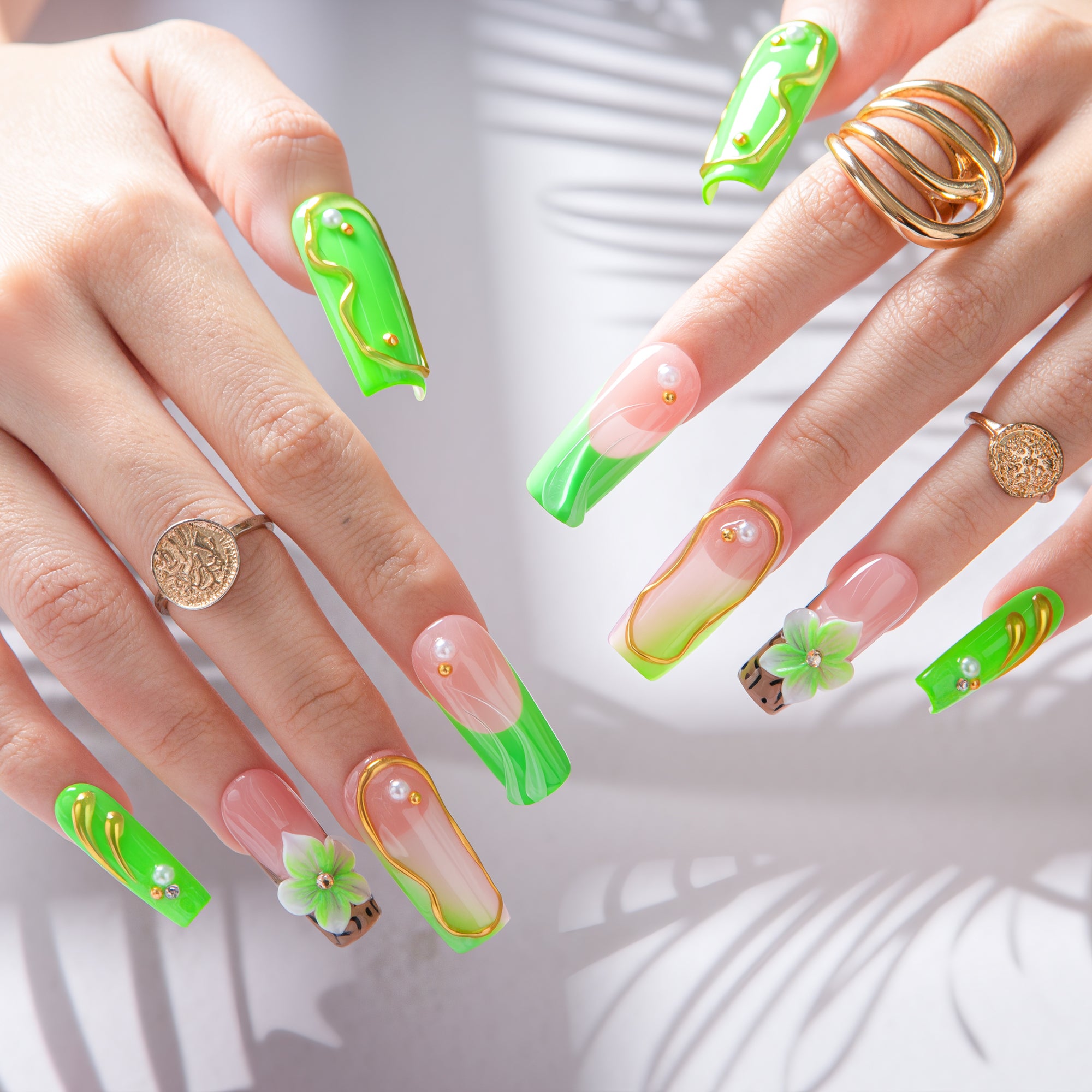 Pretty When I'm Petty Handmade Nails H637