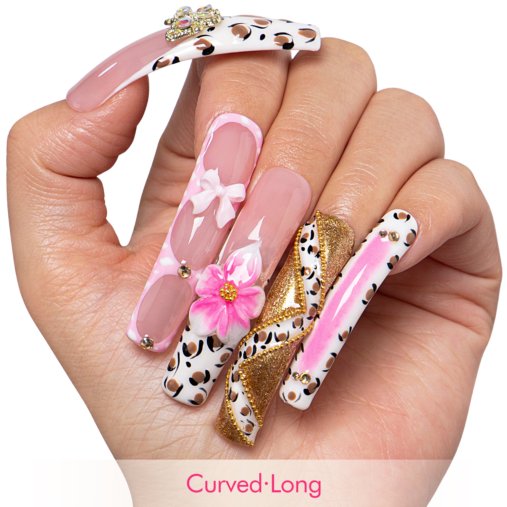 Pretty and Untamed Handmade Nails H638