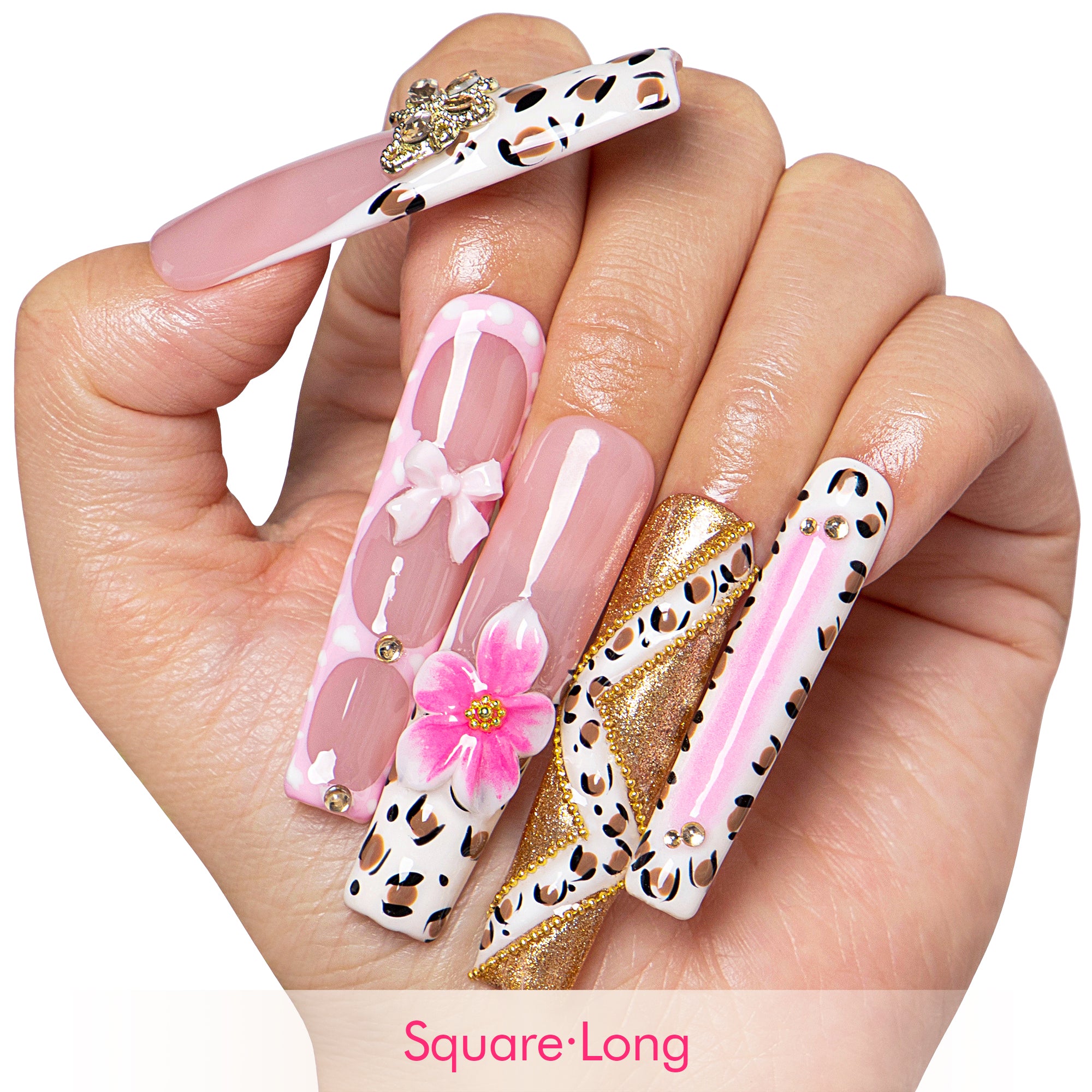 Pretty and Untamed Handmade Nails H638
