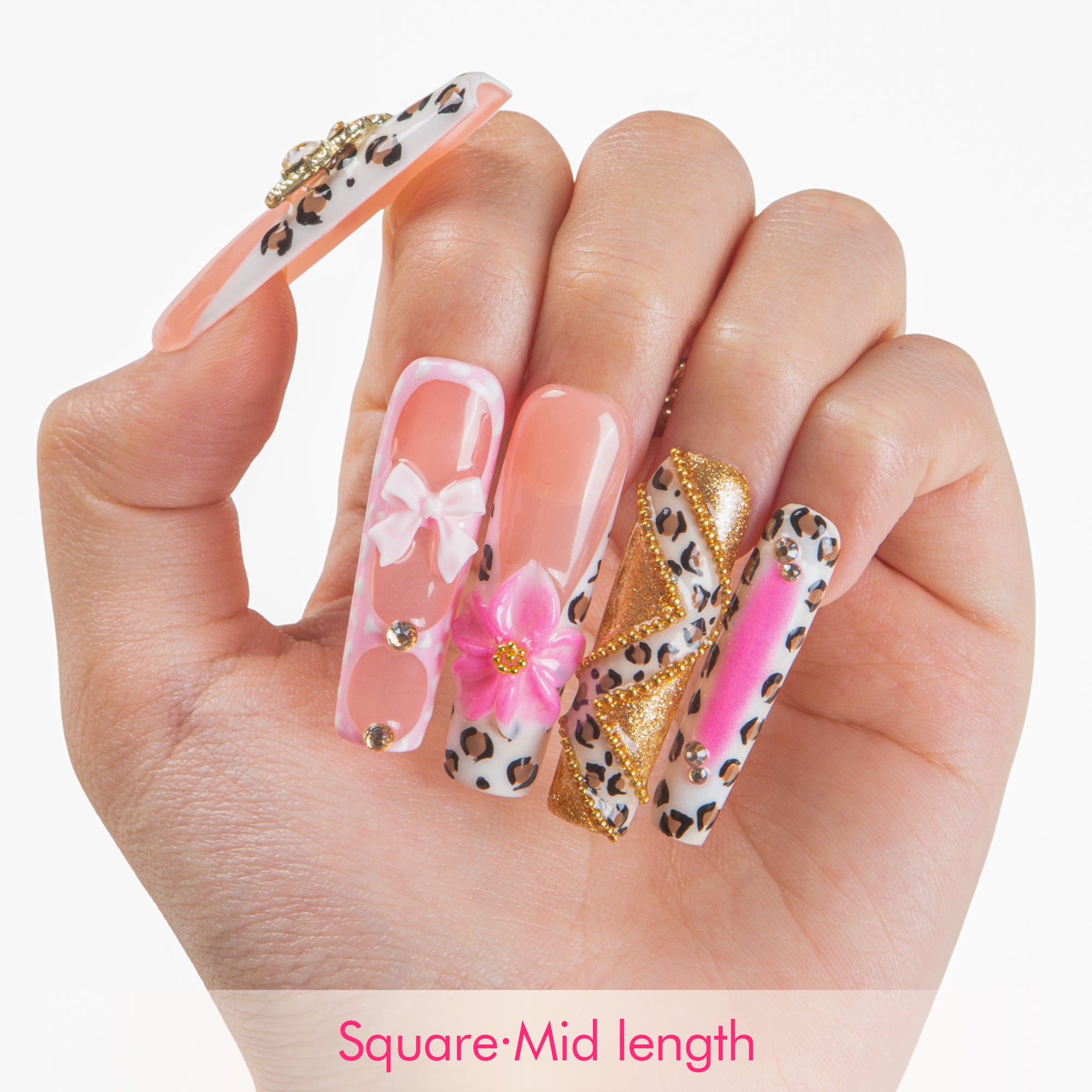 Pretty and Untamed Handmade Nails H638