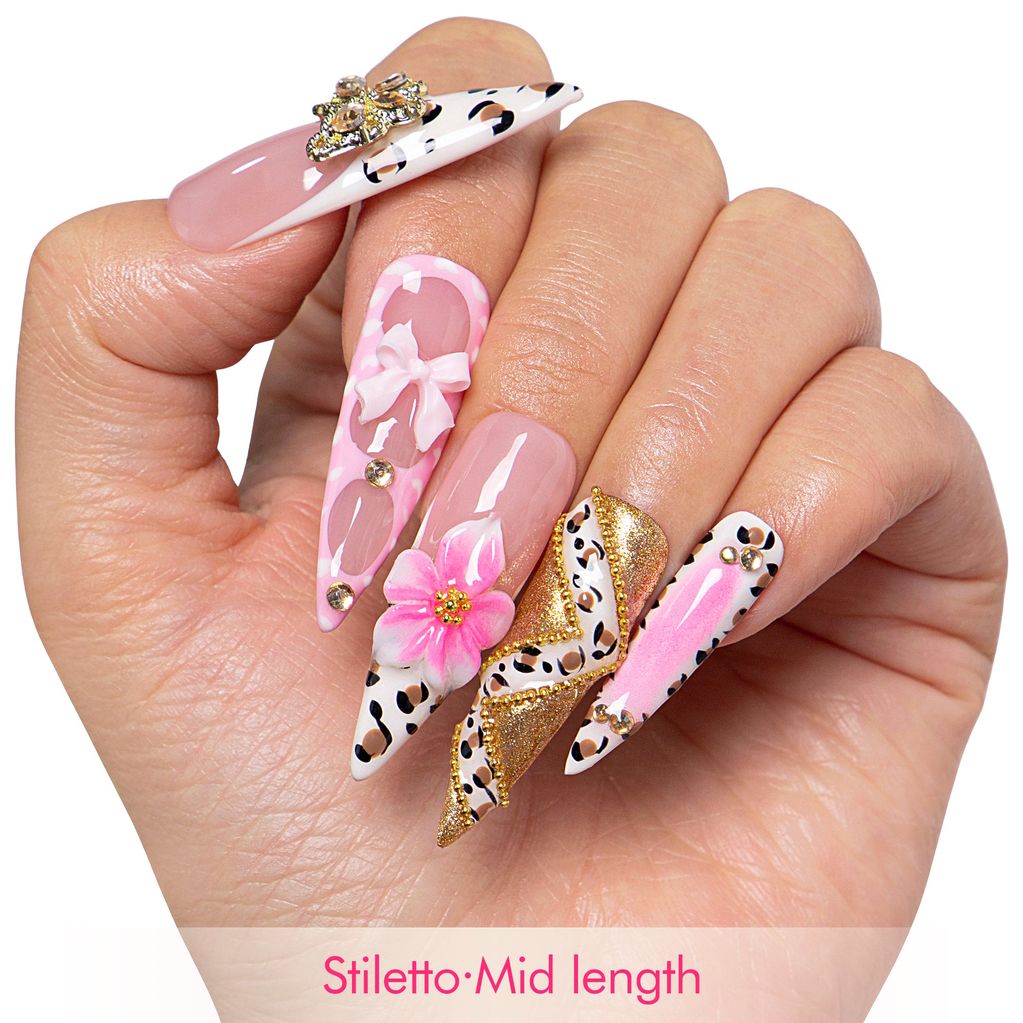 Pretty and Untamed Handmade Nails H638