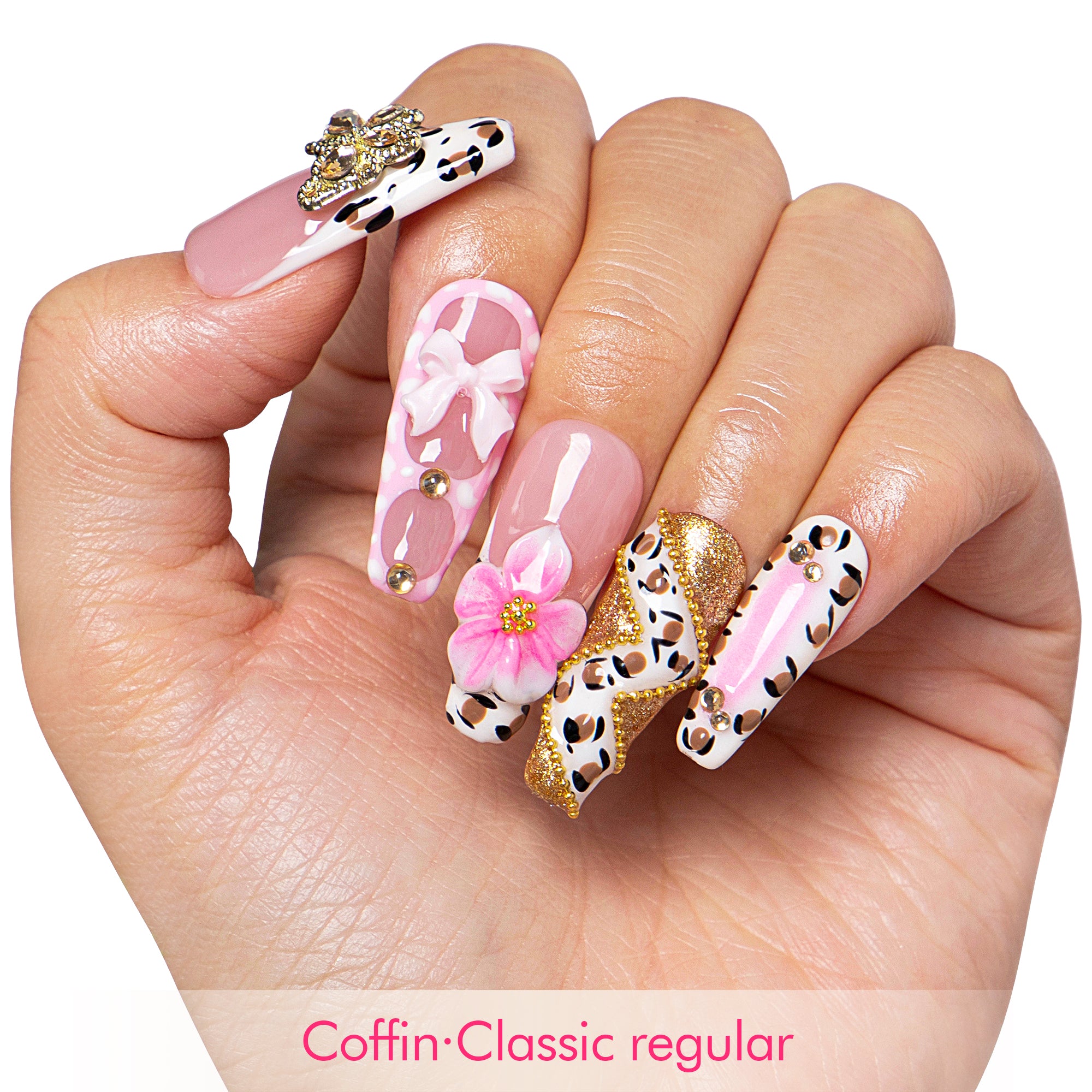 Pretty and Untamed Handmade Nails H638