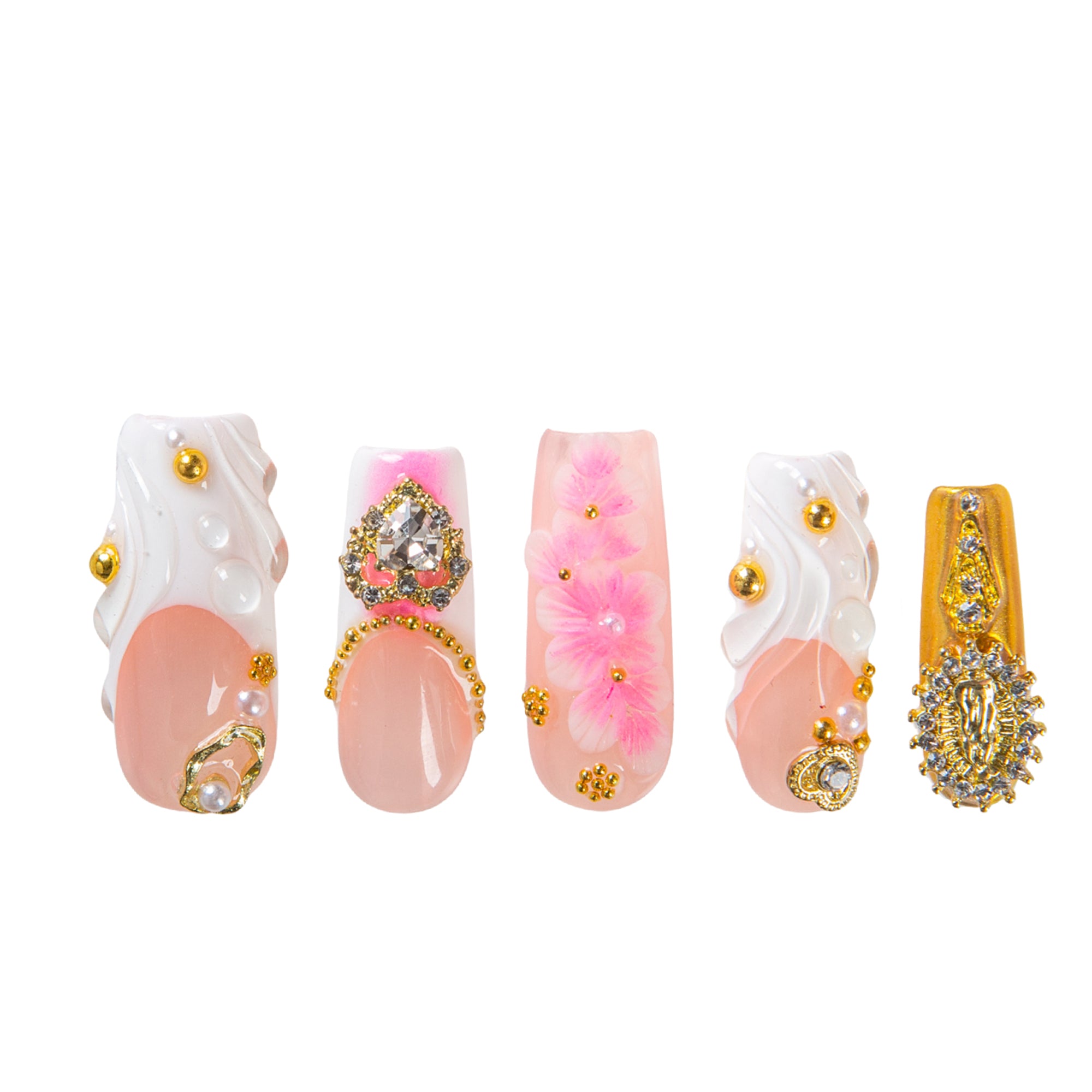 Divine Energy Handmade Nails H639