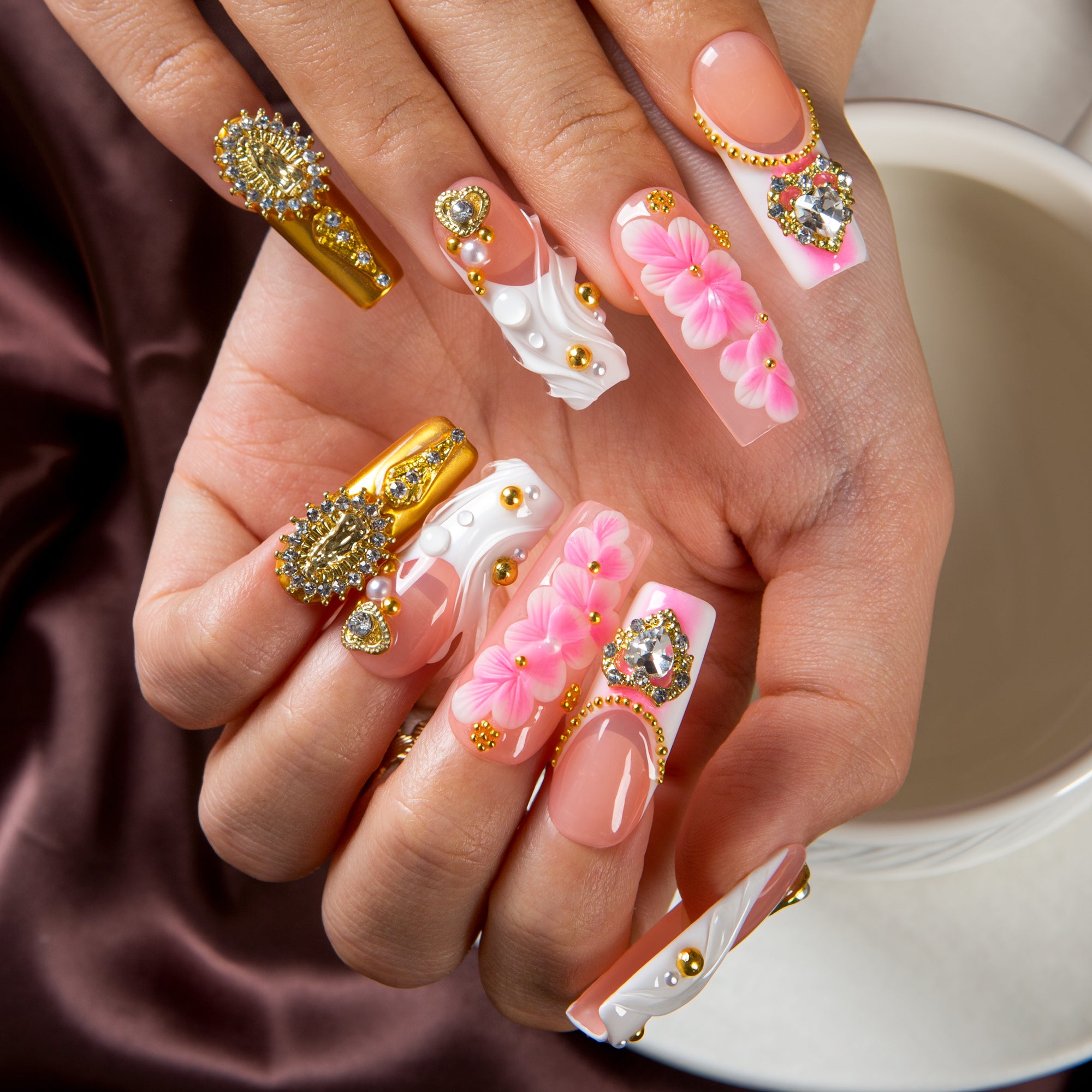 Divine Energy Handmade Nails H639