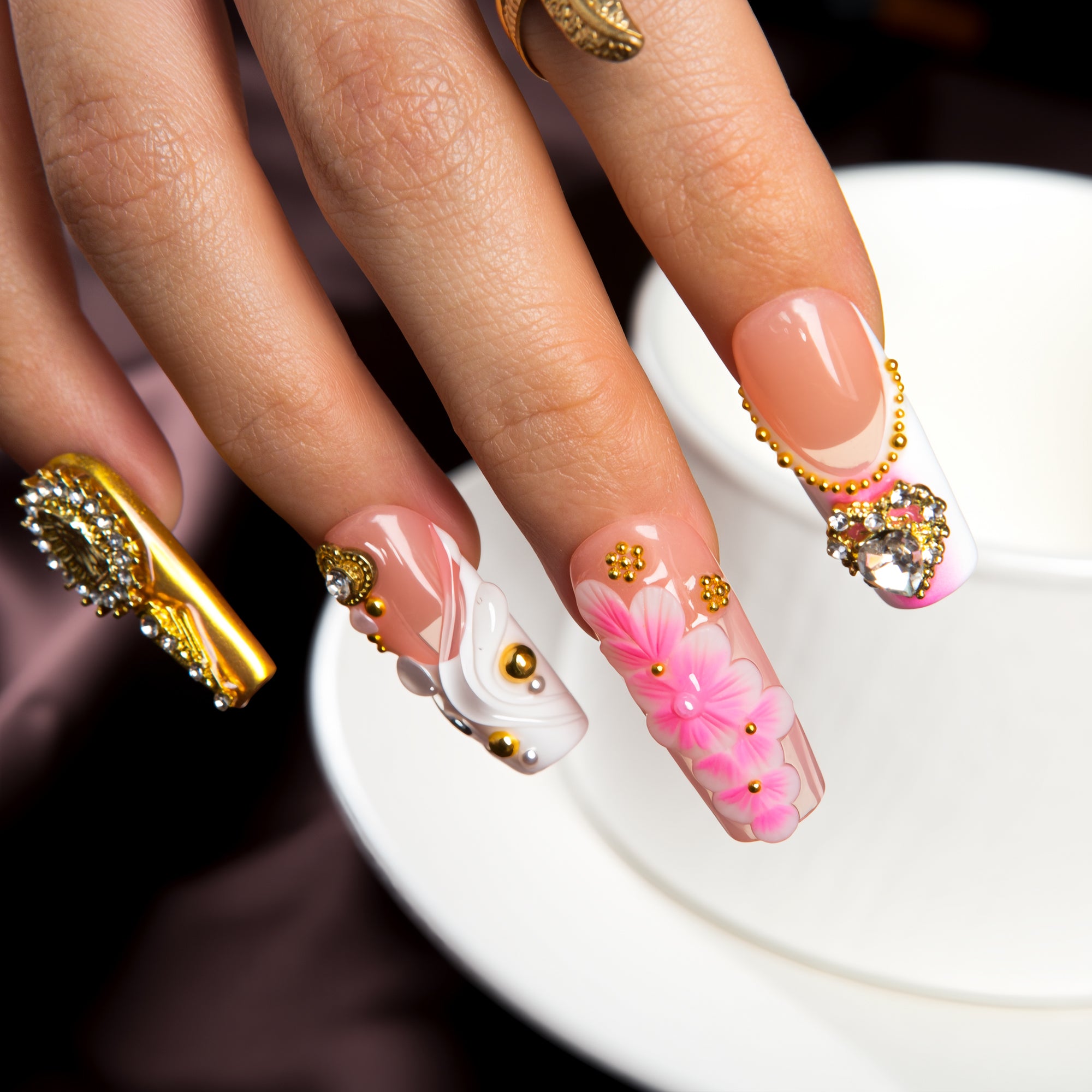 Divine Energy Handmade Nails H639