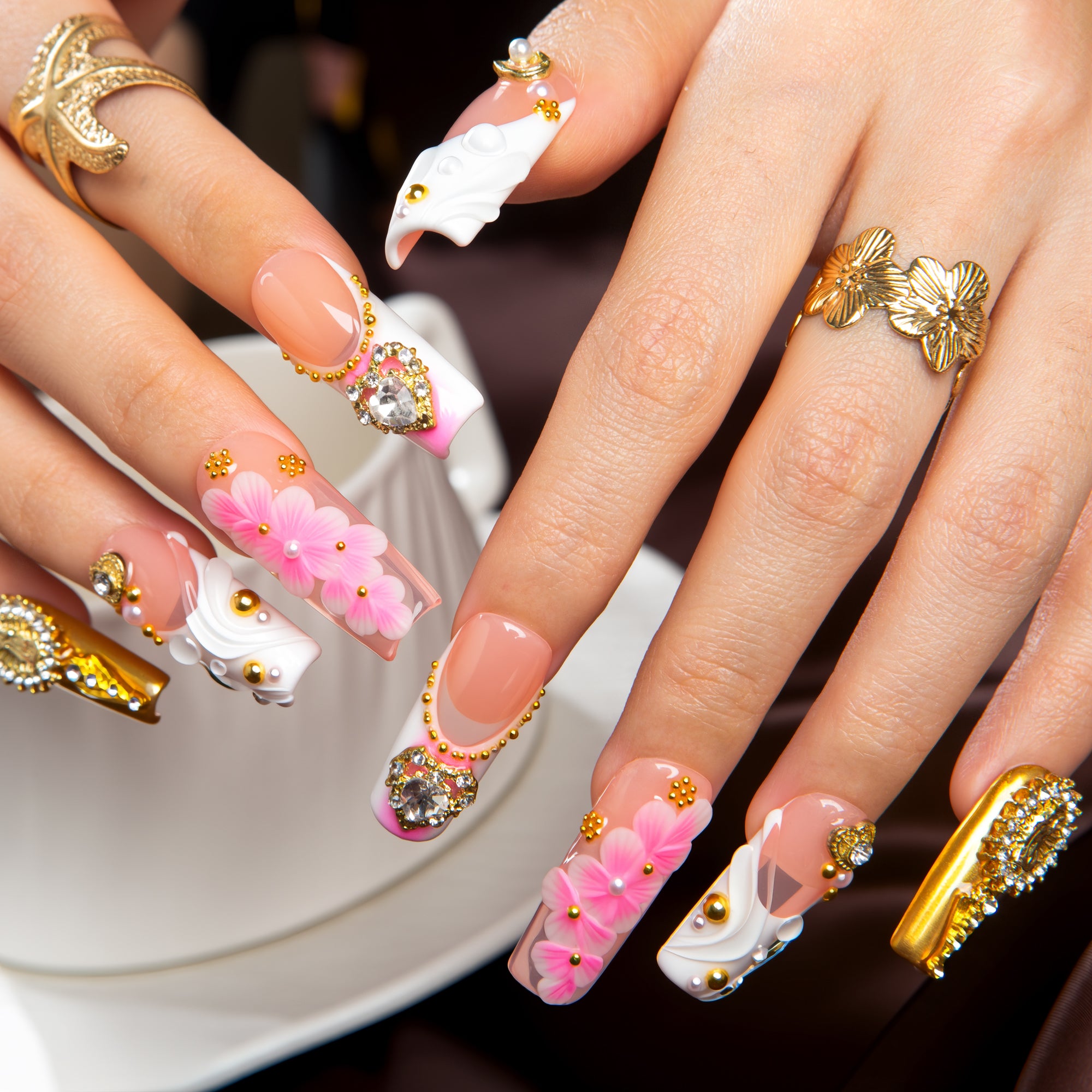 Divine Energy Handmade Nails H639