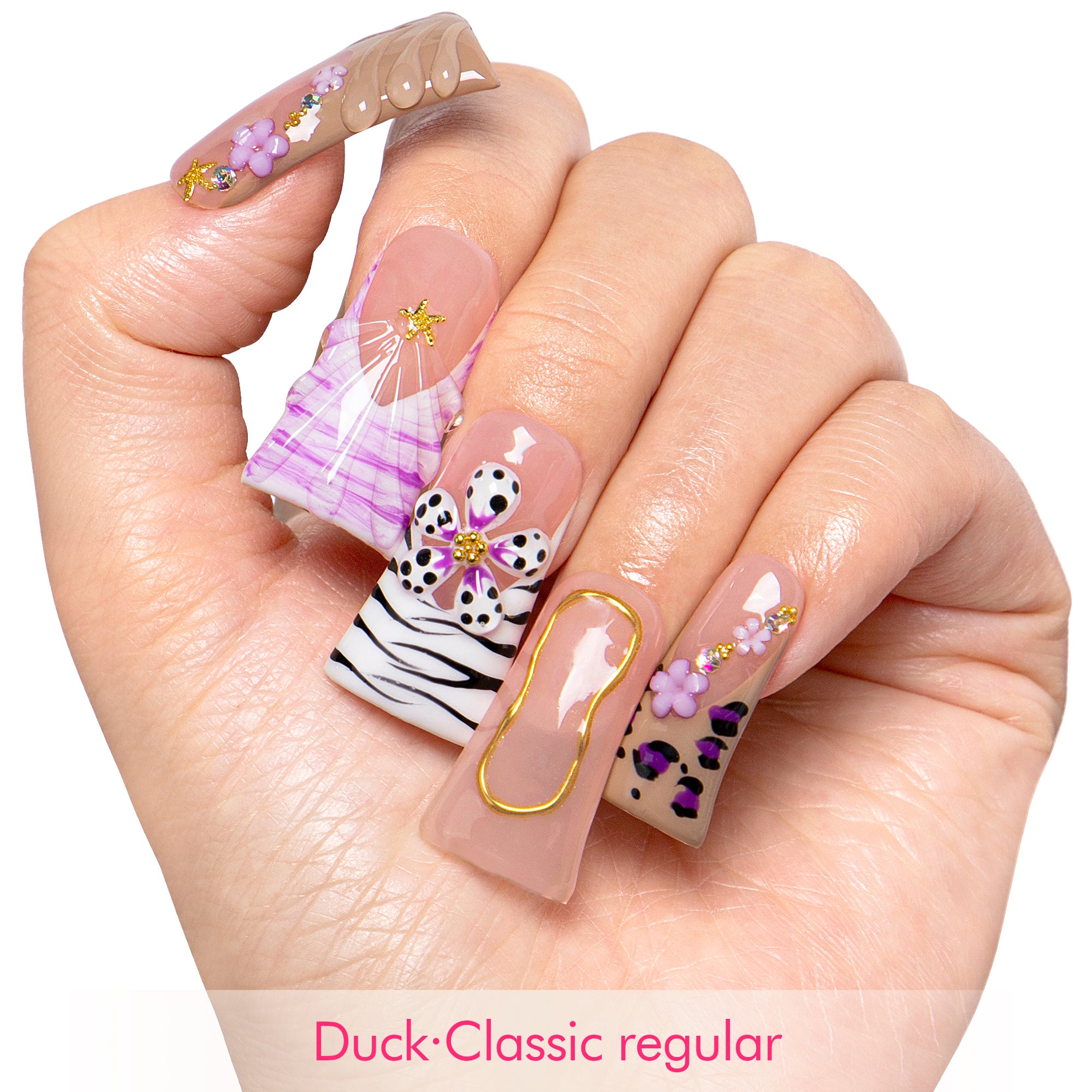 Glow Now, Cry Later Handmade Nails H640