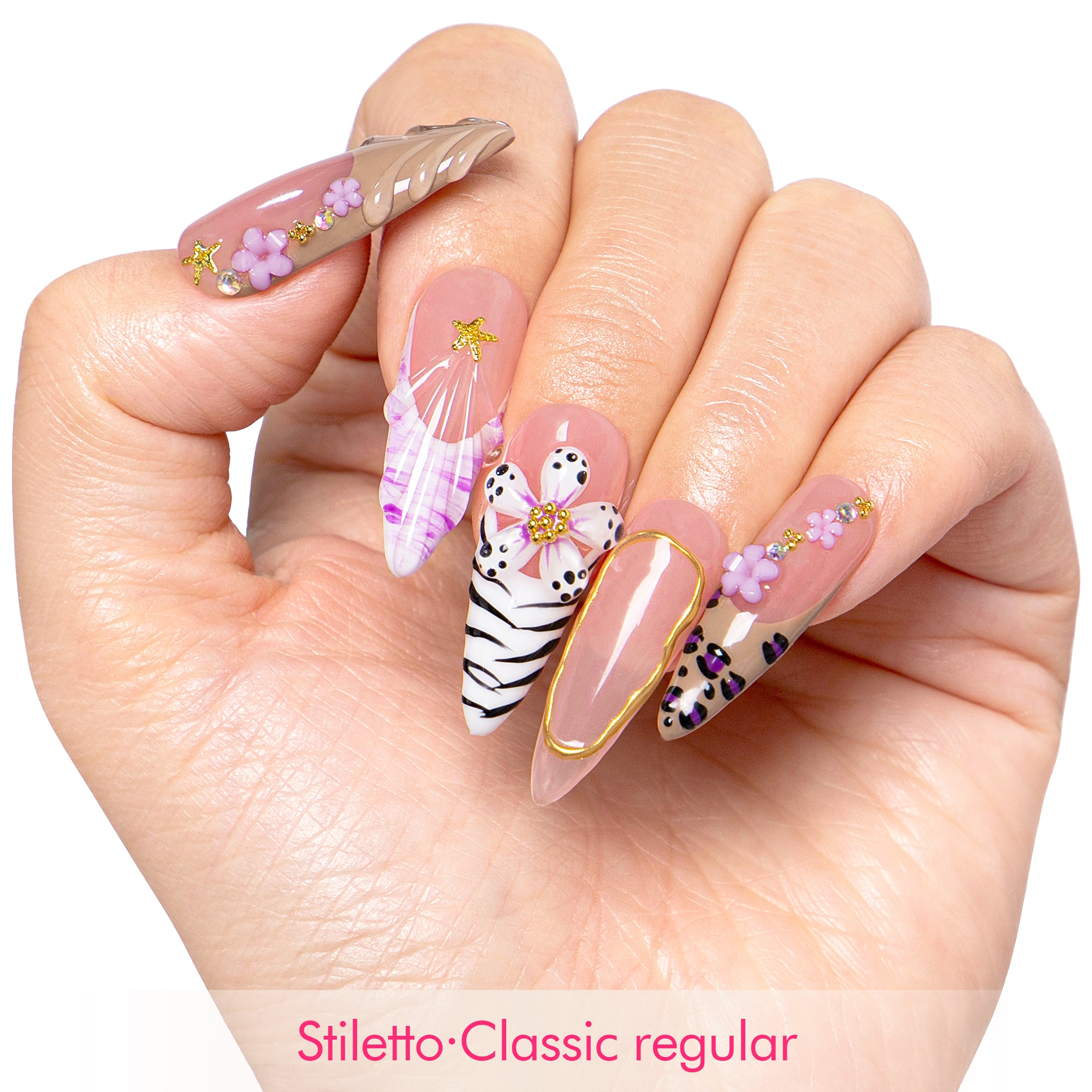 Glow Now, Cry Later Handmade Nails H640