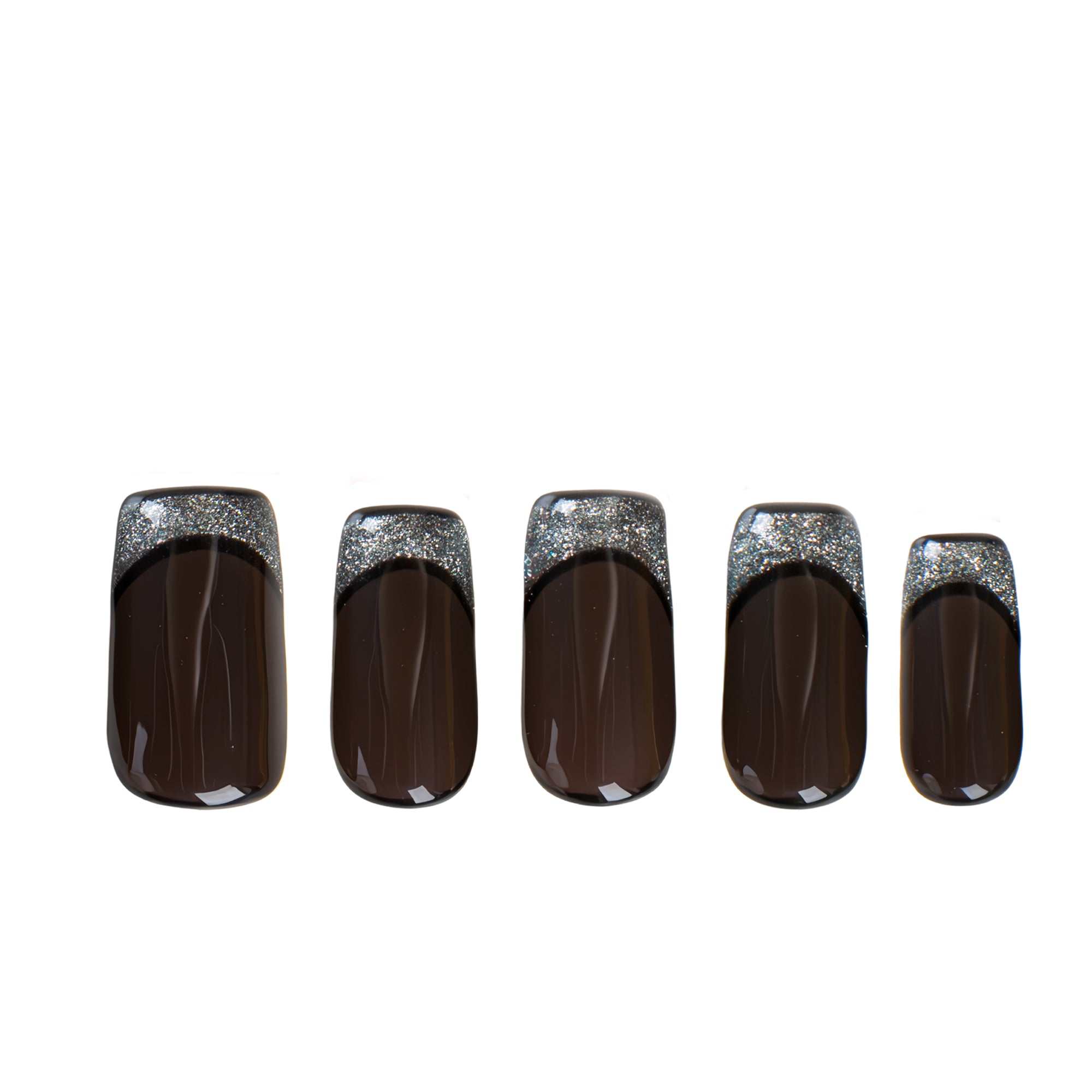 Obsidian Affair Handmade Nails H642