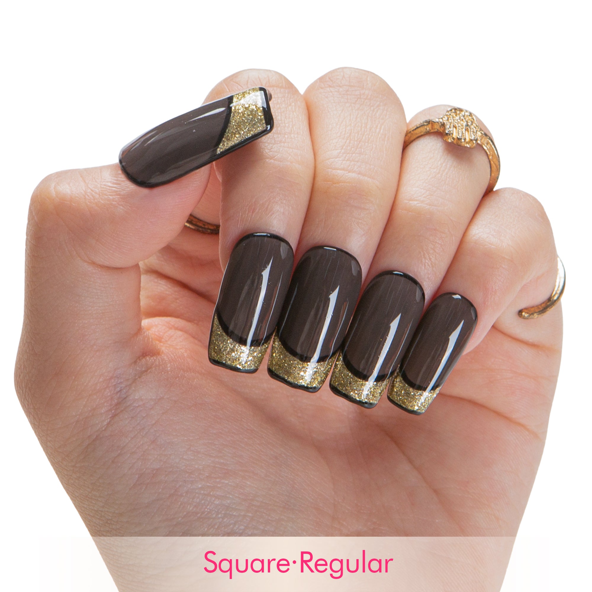 Noir Affair Handmade Nails H643