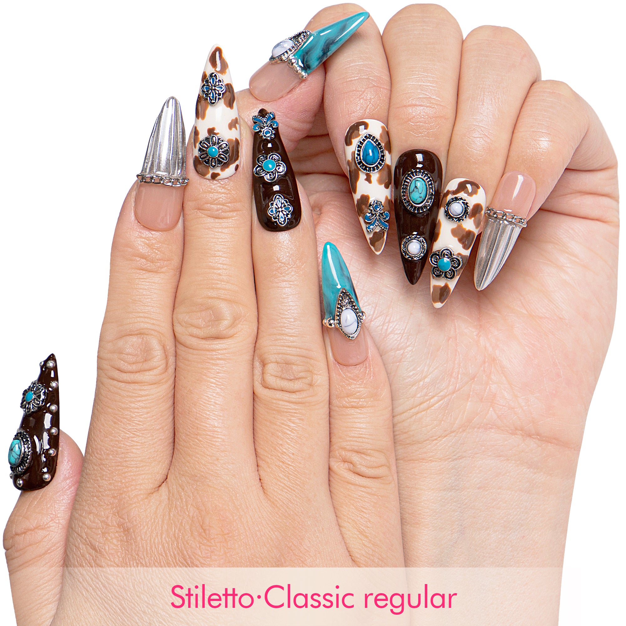 Cowgirl's Dream Handmade Nails H644