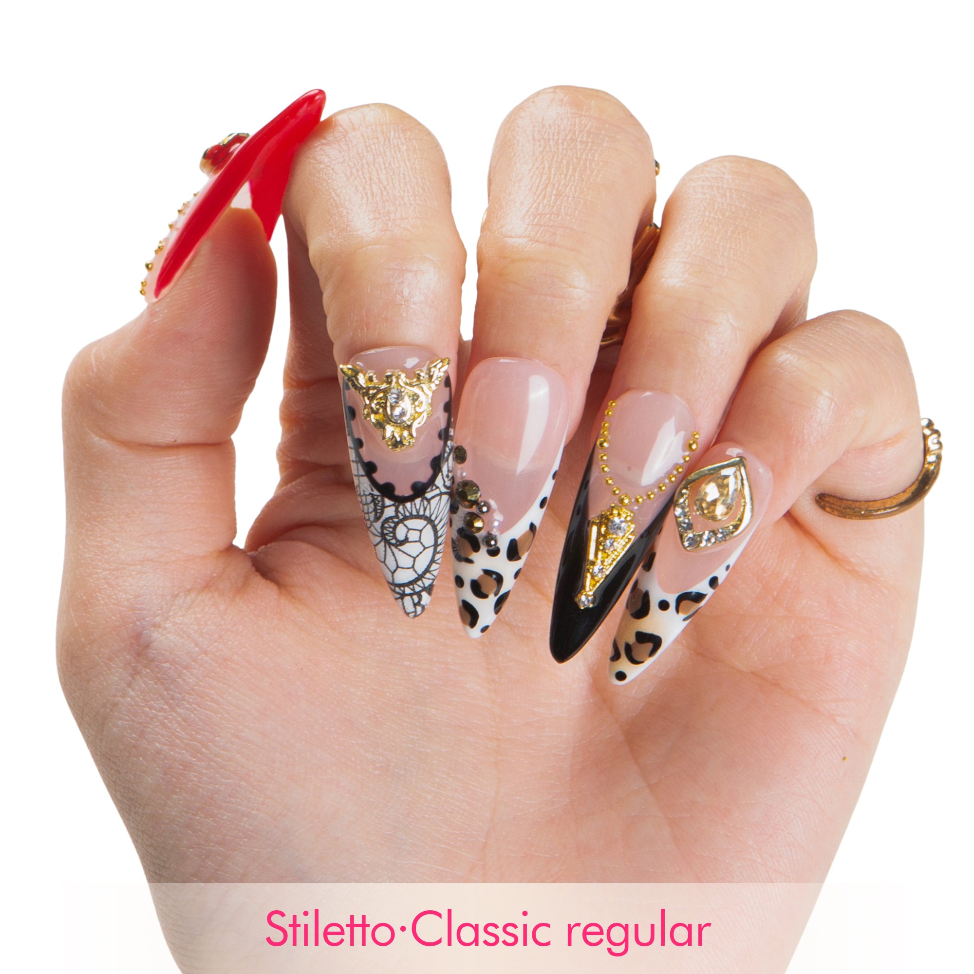 Forbidden Glam Handmade Nails H646