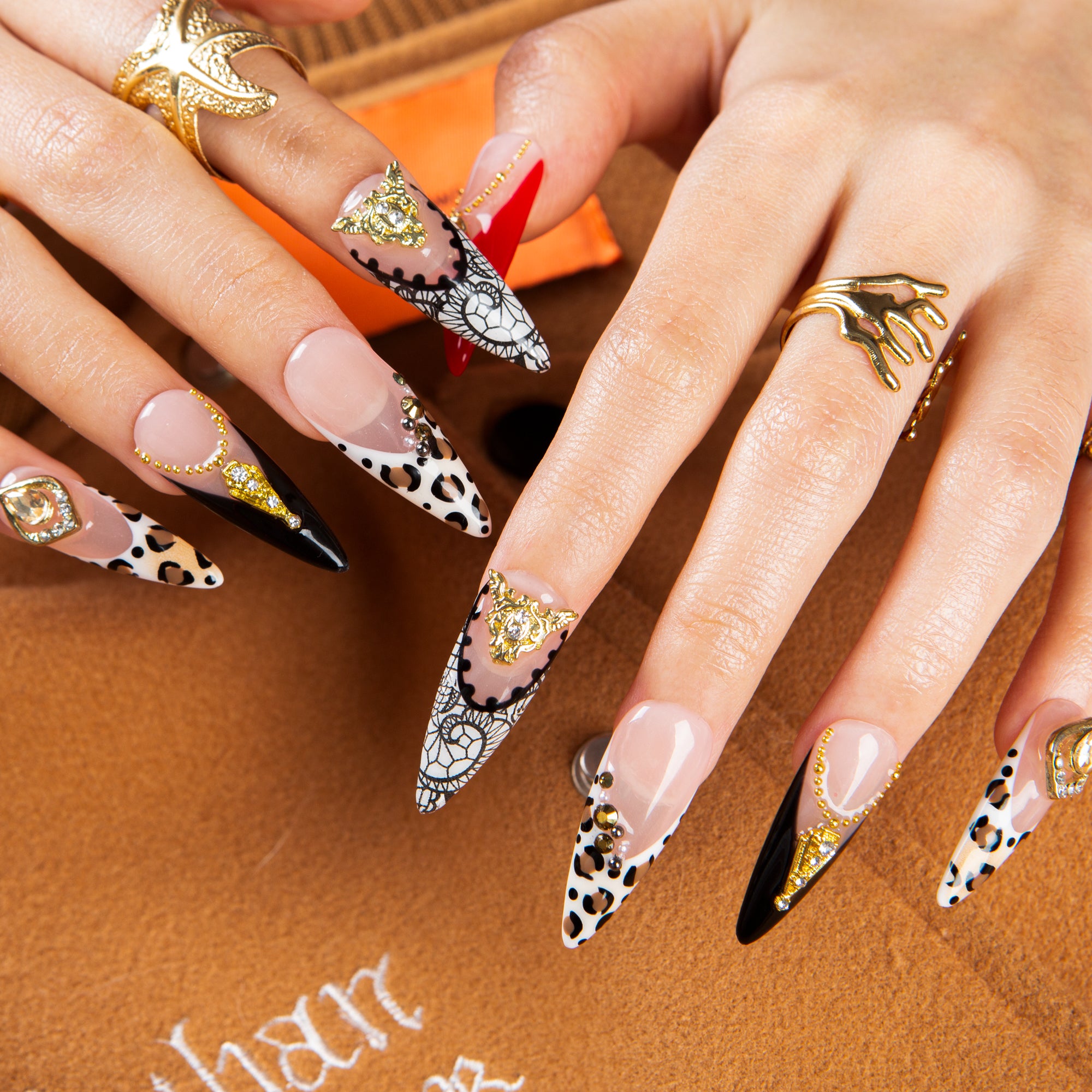 Forbidden Glam Handmade Nails H646