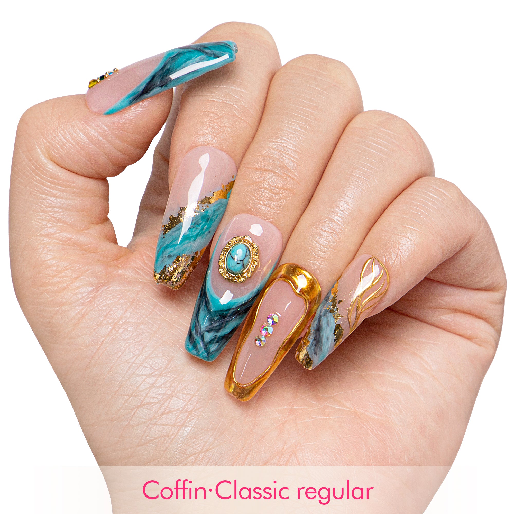 Shadow Play Handmade Nails H649