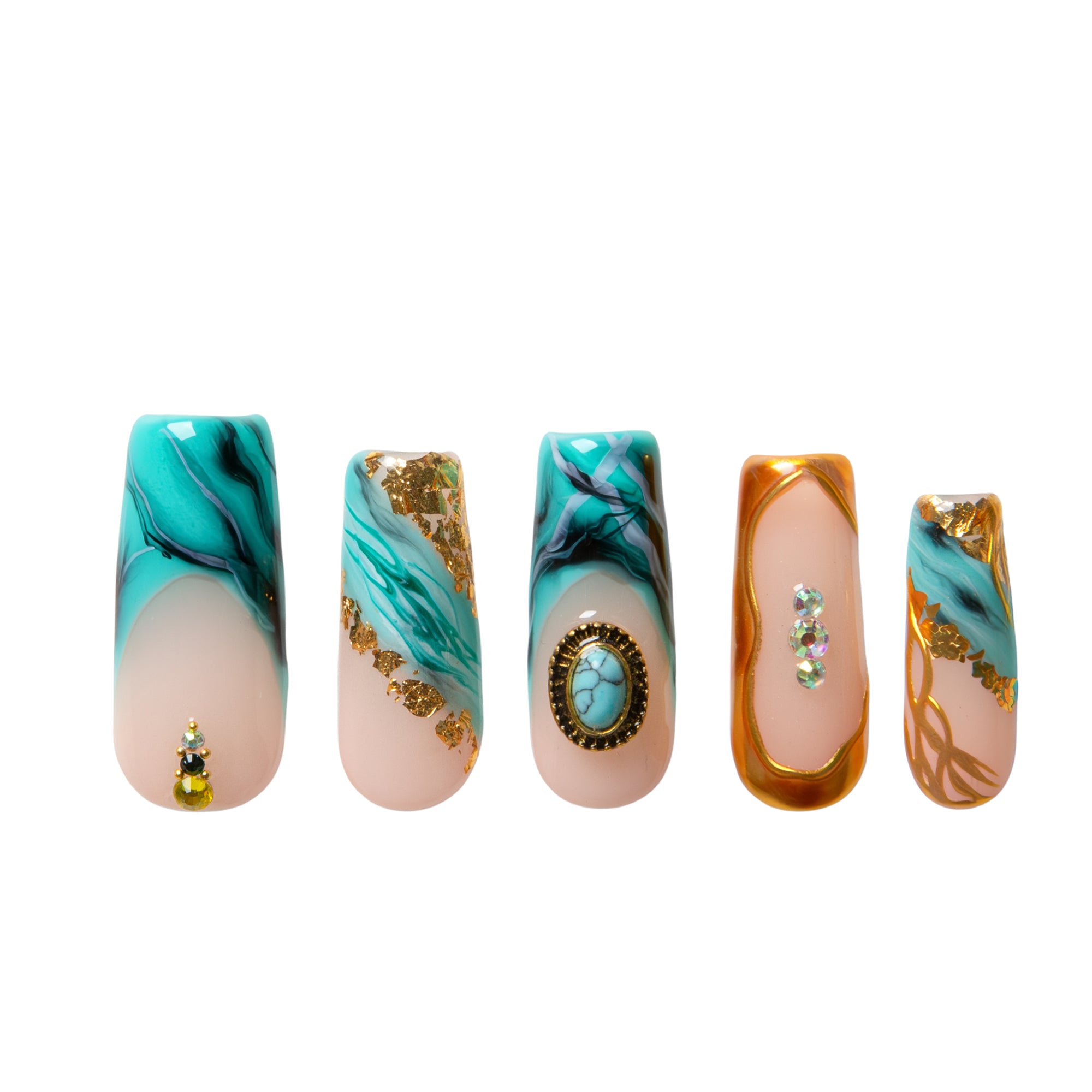 Shadow Play Handmade Nails H649