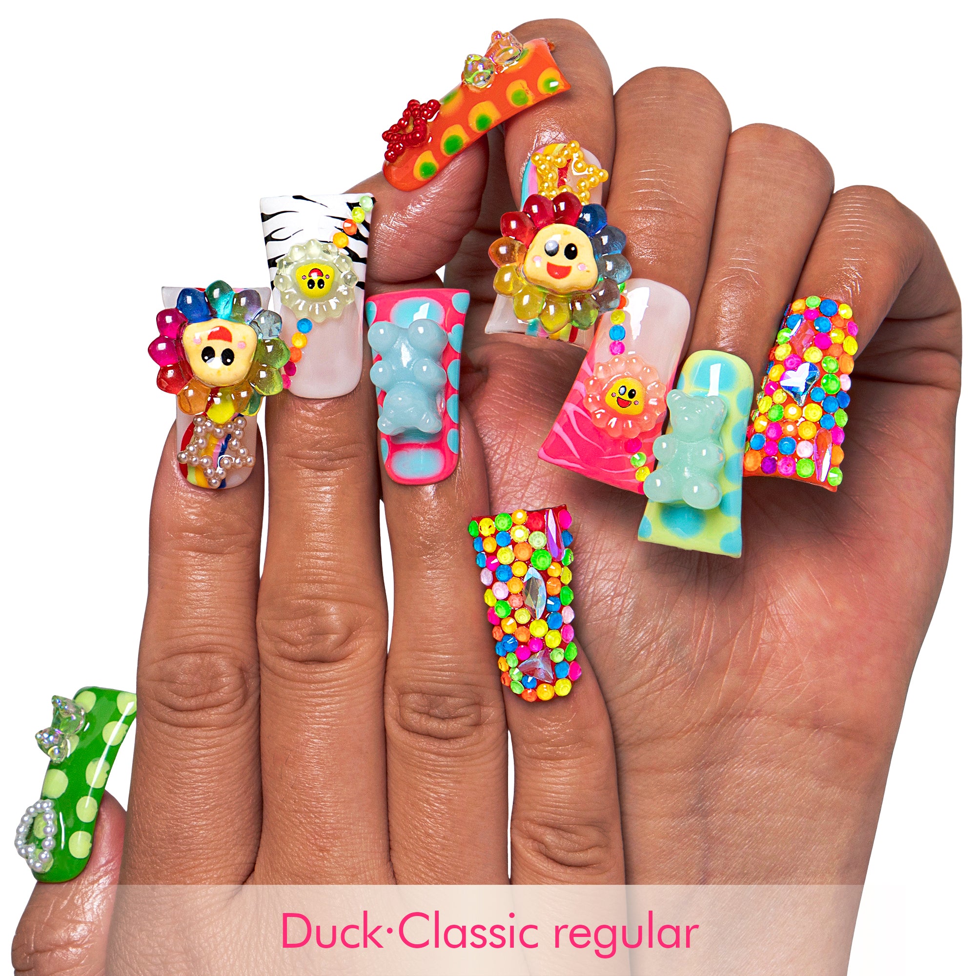 Lovkashi Flower Handmade Nails H65