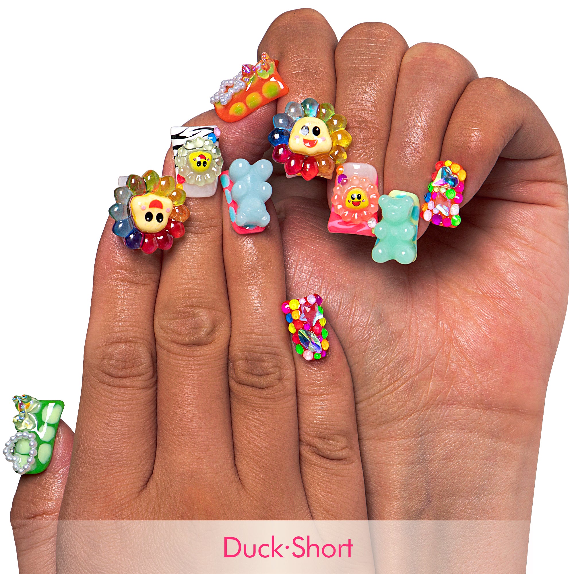 Lovkashi Flower Handmade Nails H65