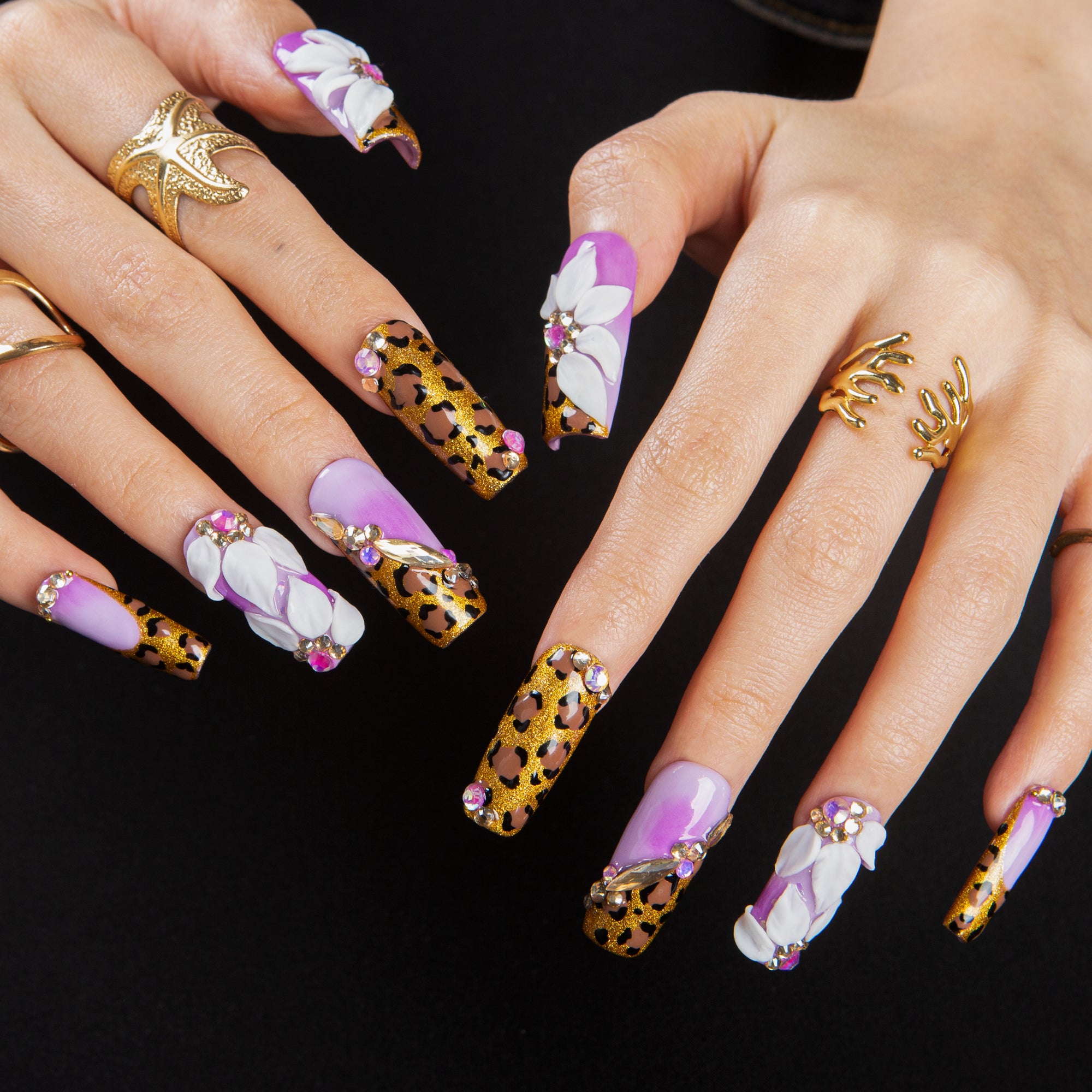 Graceful Diva Handmade Nails H658