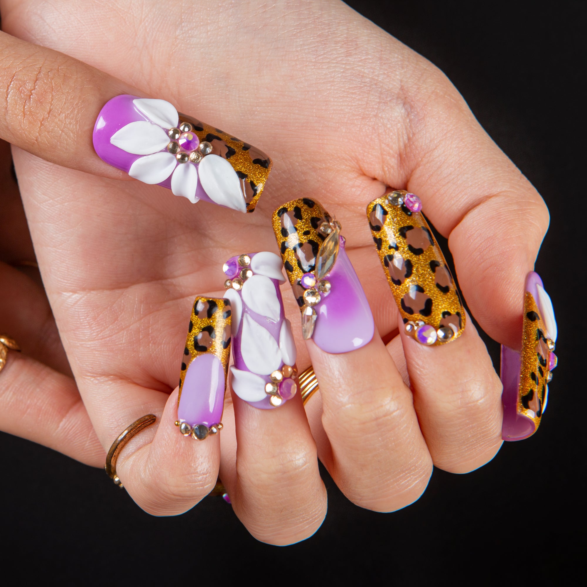 Graceful Diva Handmade Nails H658