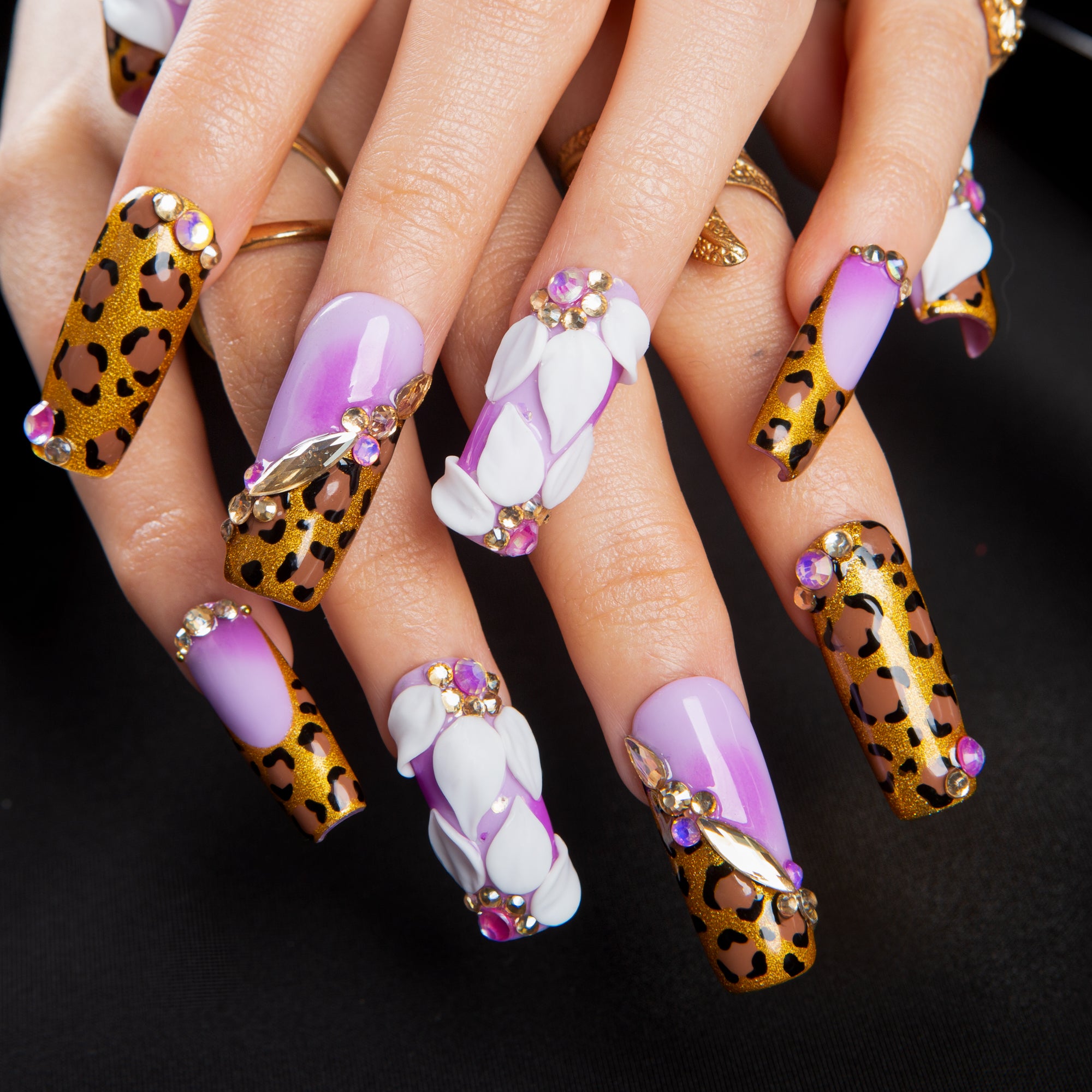 Graceful Diva Handmade Nails H658
