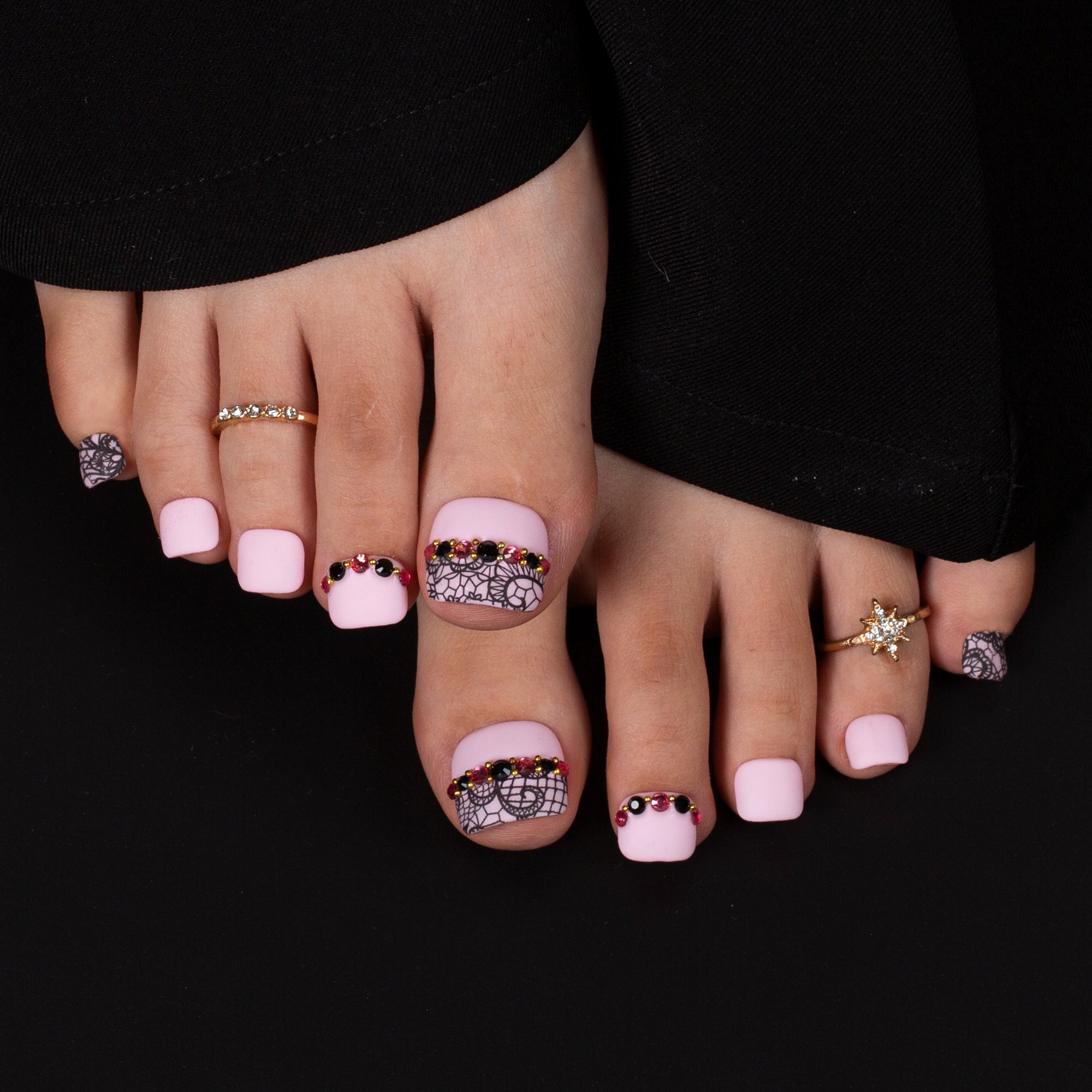 Fatal Allure T660 Toe Nails - 20Pcs Free Size