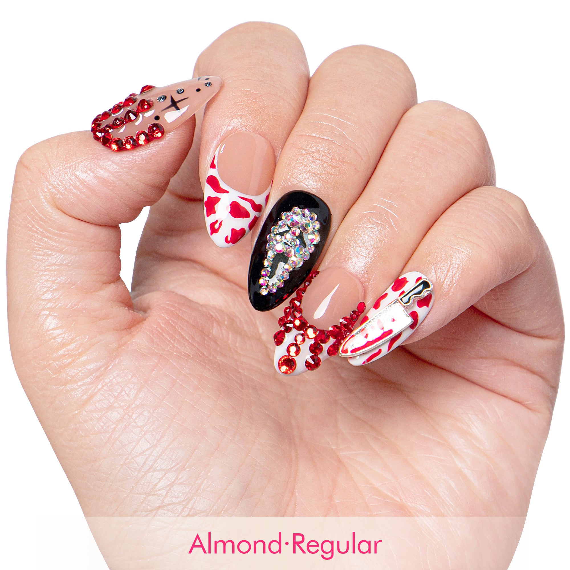 Scream Night Handmade Nails H662
