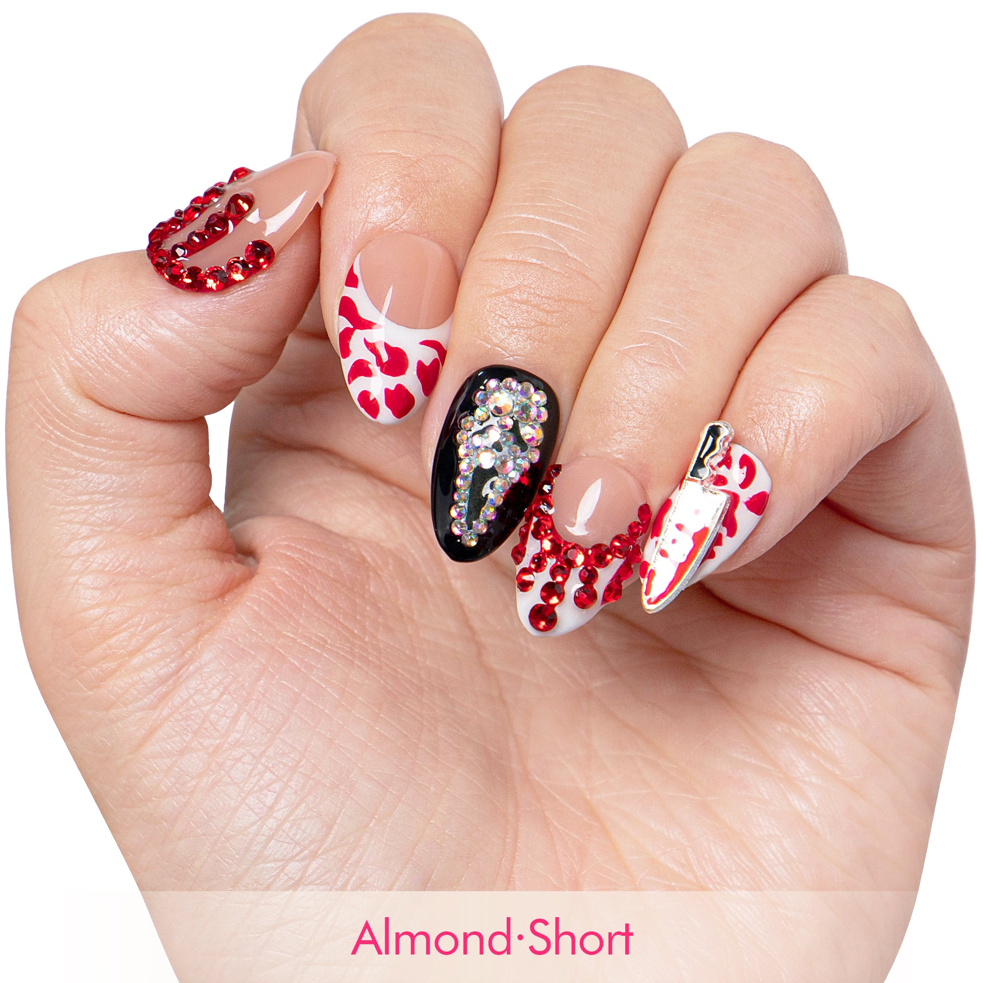 Scream Night Handmade Nails H662