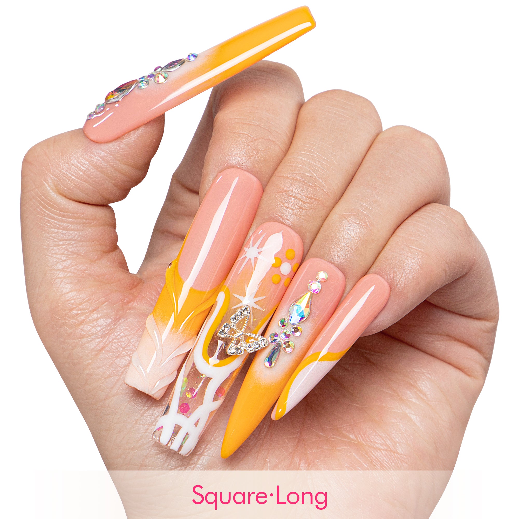 Sunlit Dream Handmade Nails H663