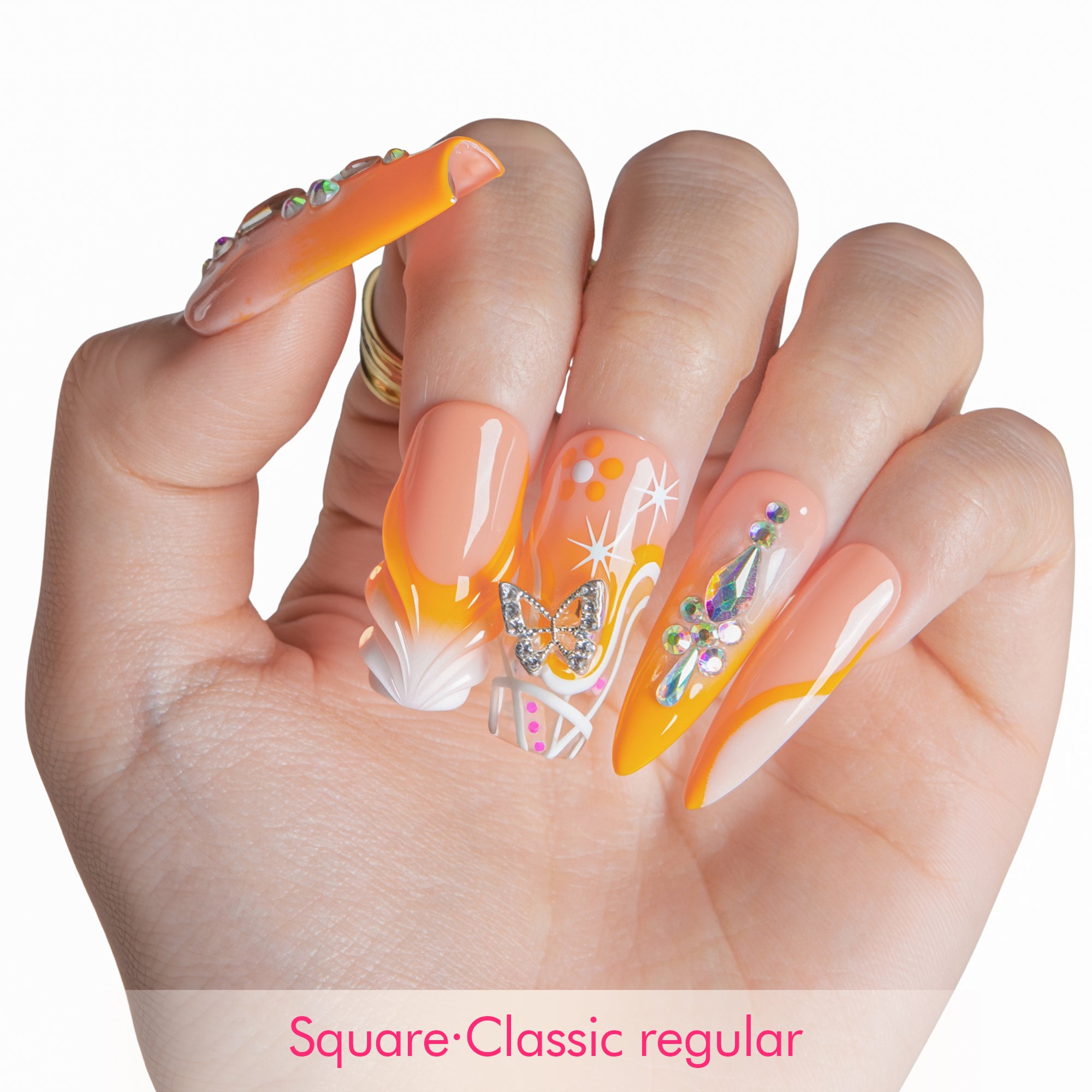 Sunlit Dream Handmade Nails H663