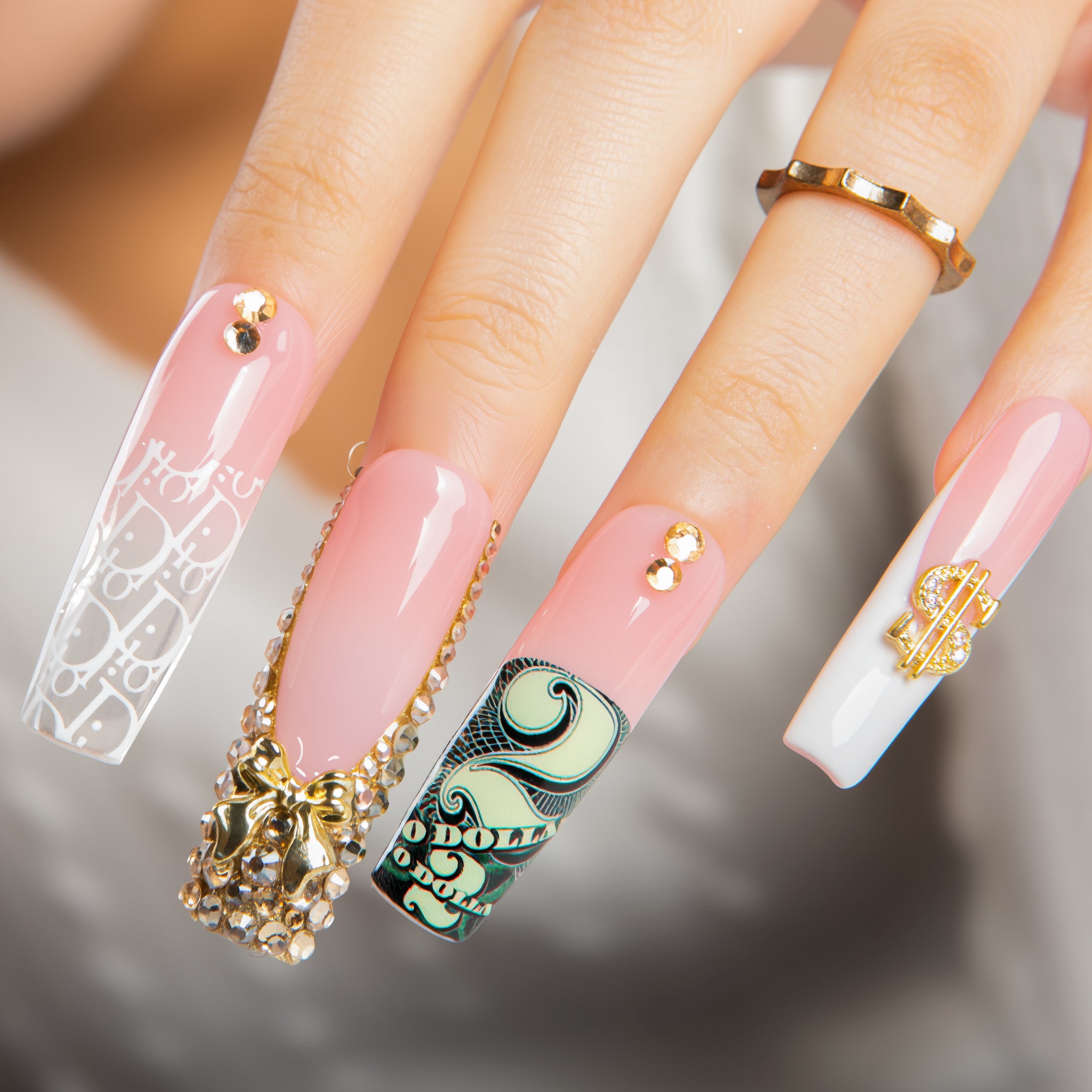 Lustre of Fortune Handmade Nails H669