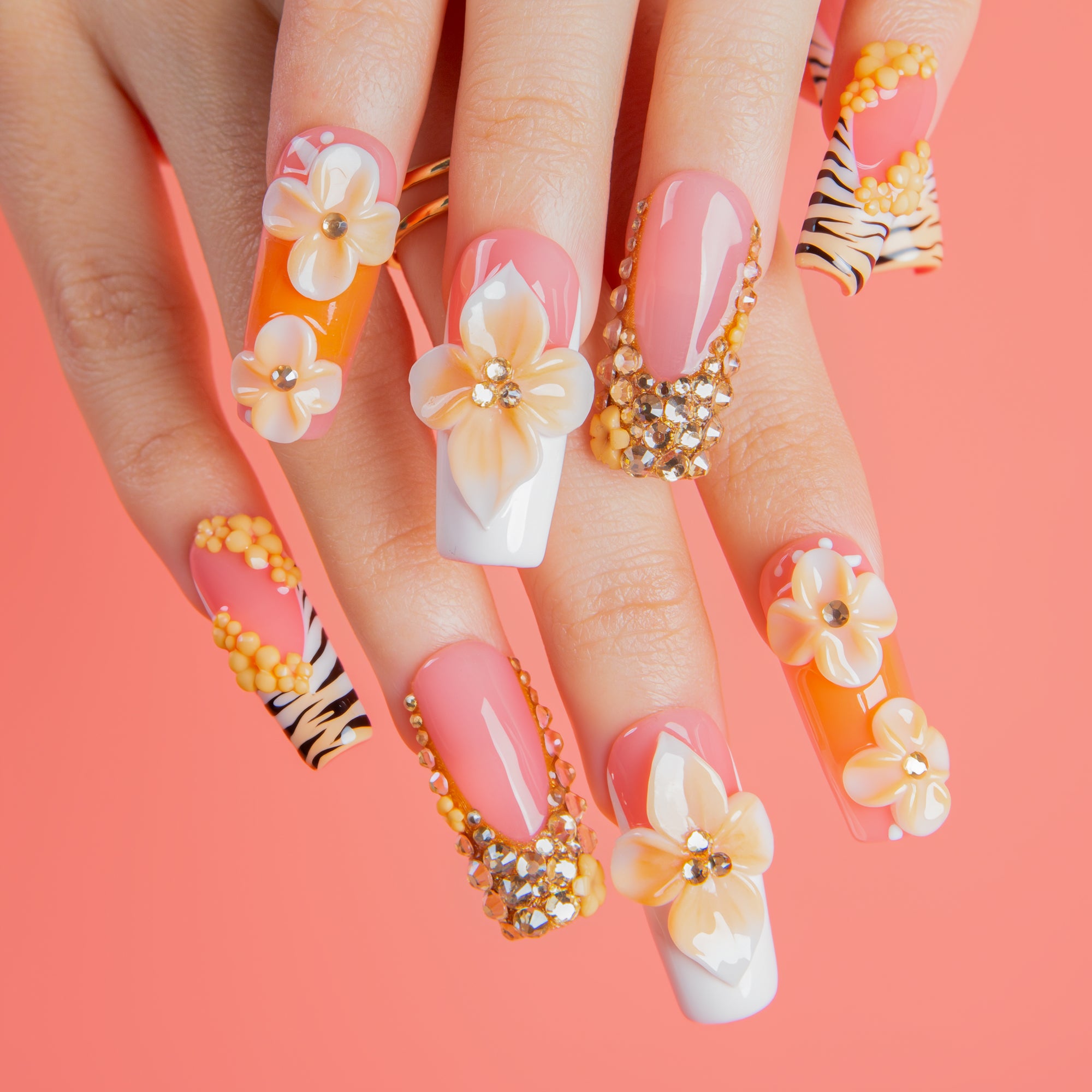 Citrus Muse Handmade Nails H672