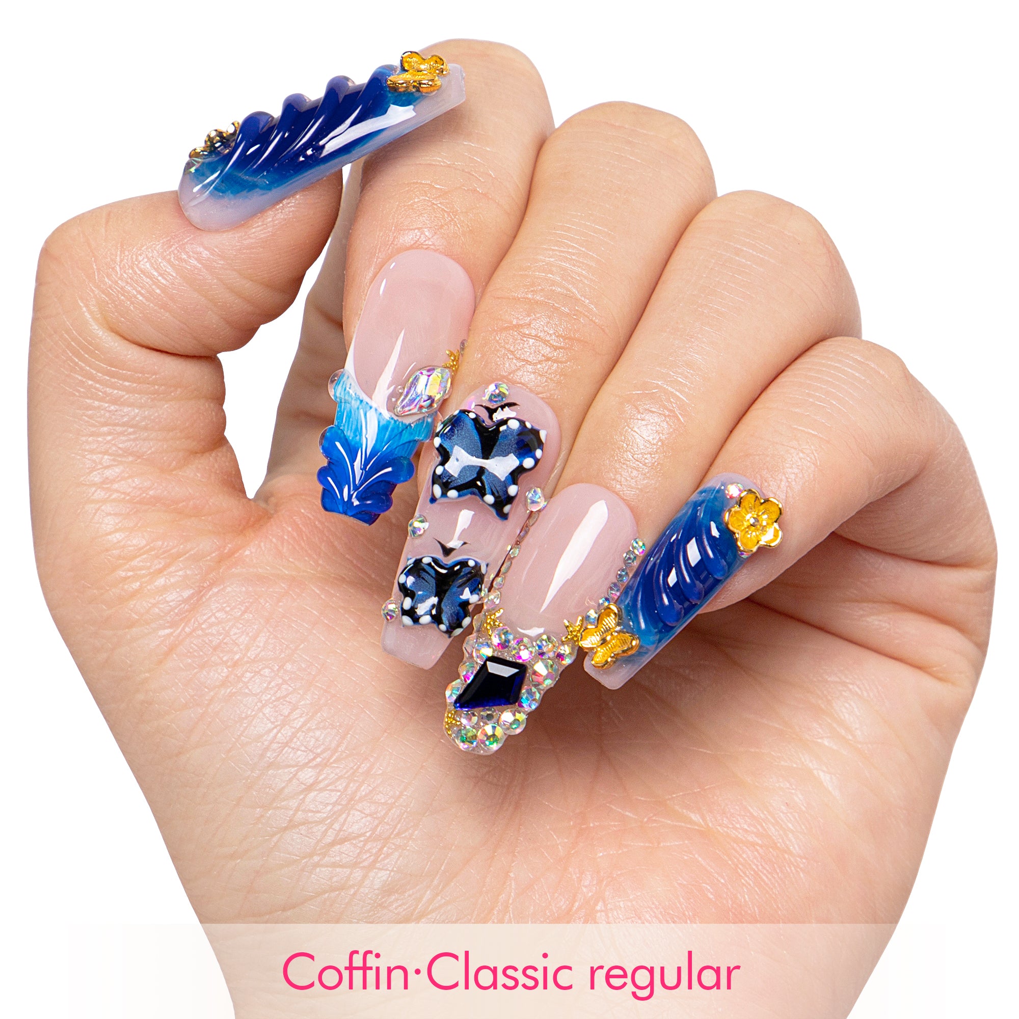 Mystic Land Handmade Nails H678