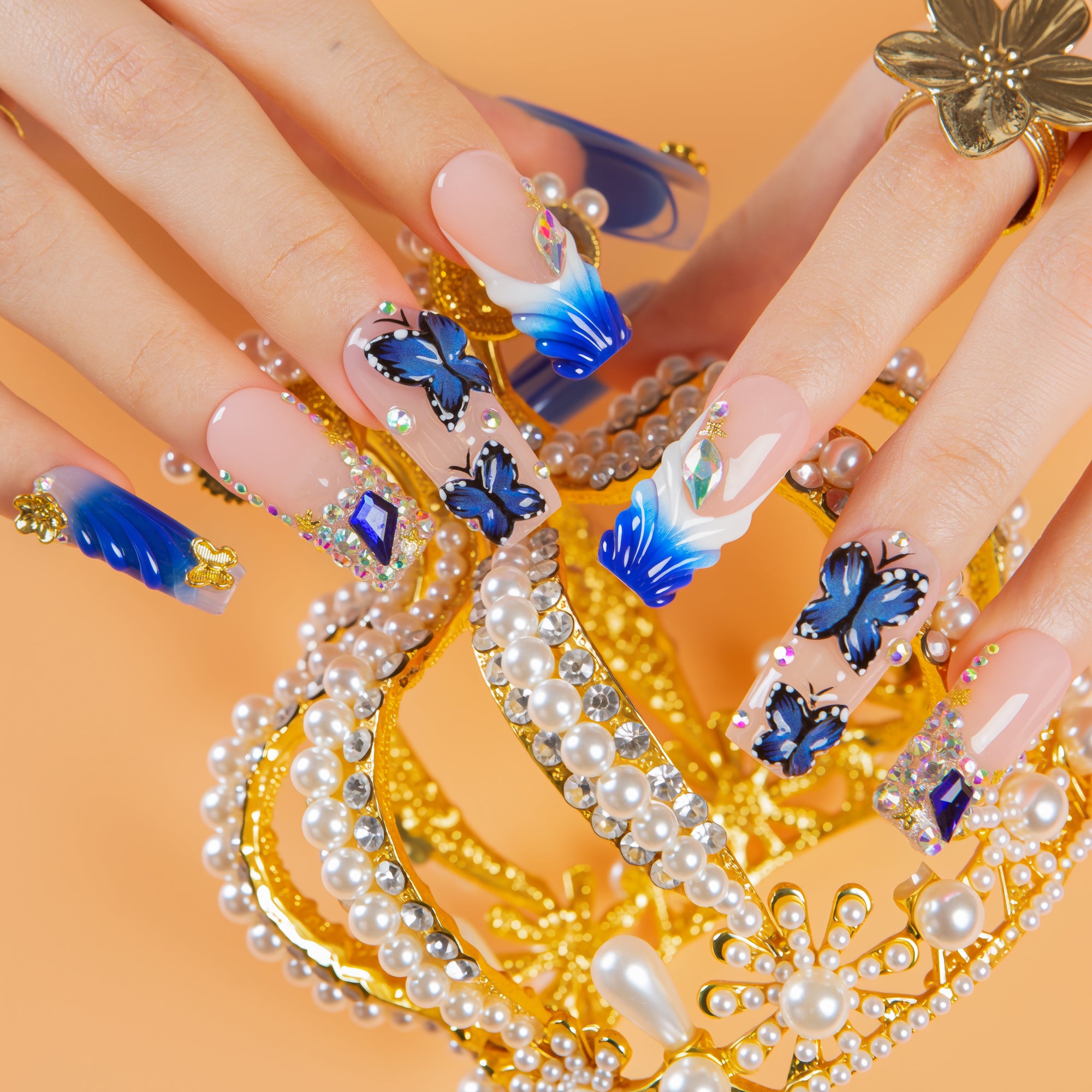 Mystic Land Handmade Nails H678