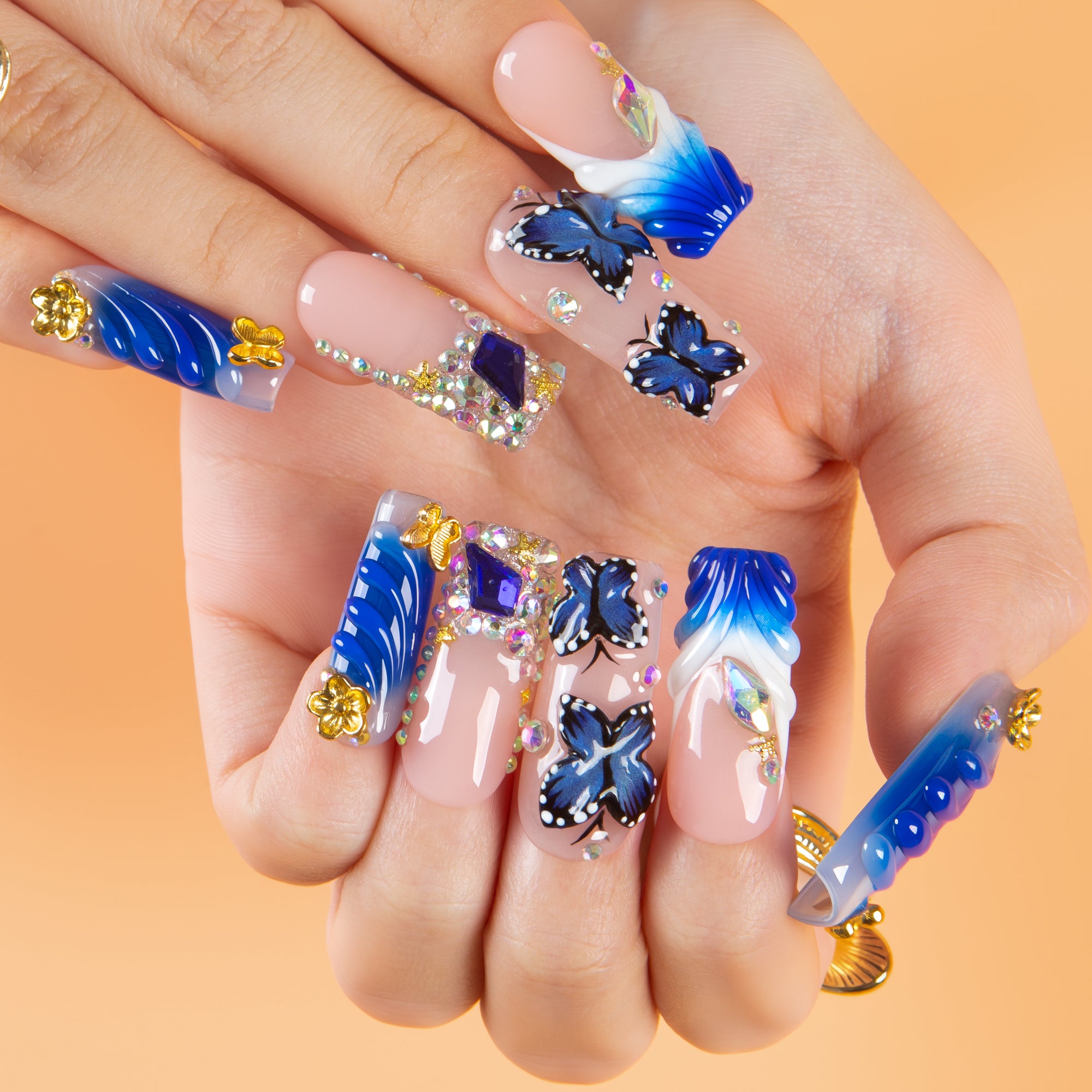 Mystic Land Handmade Nails H678