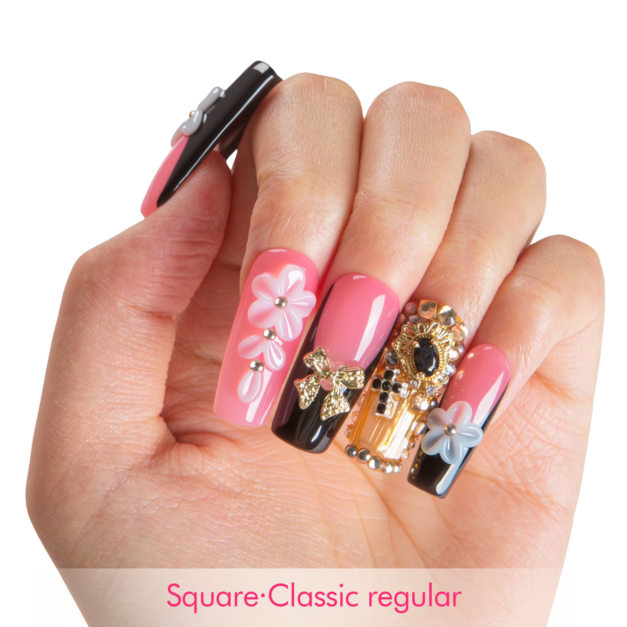 Noir Diva Handmade Nails H685