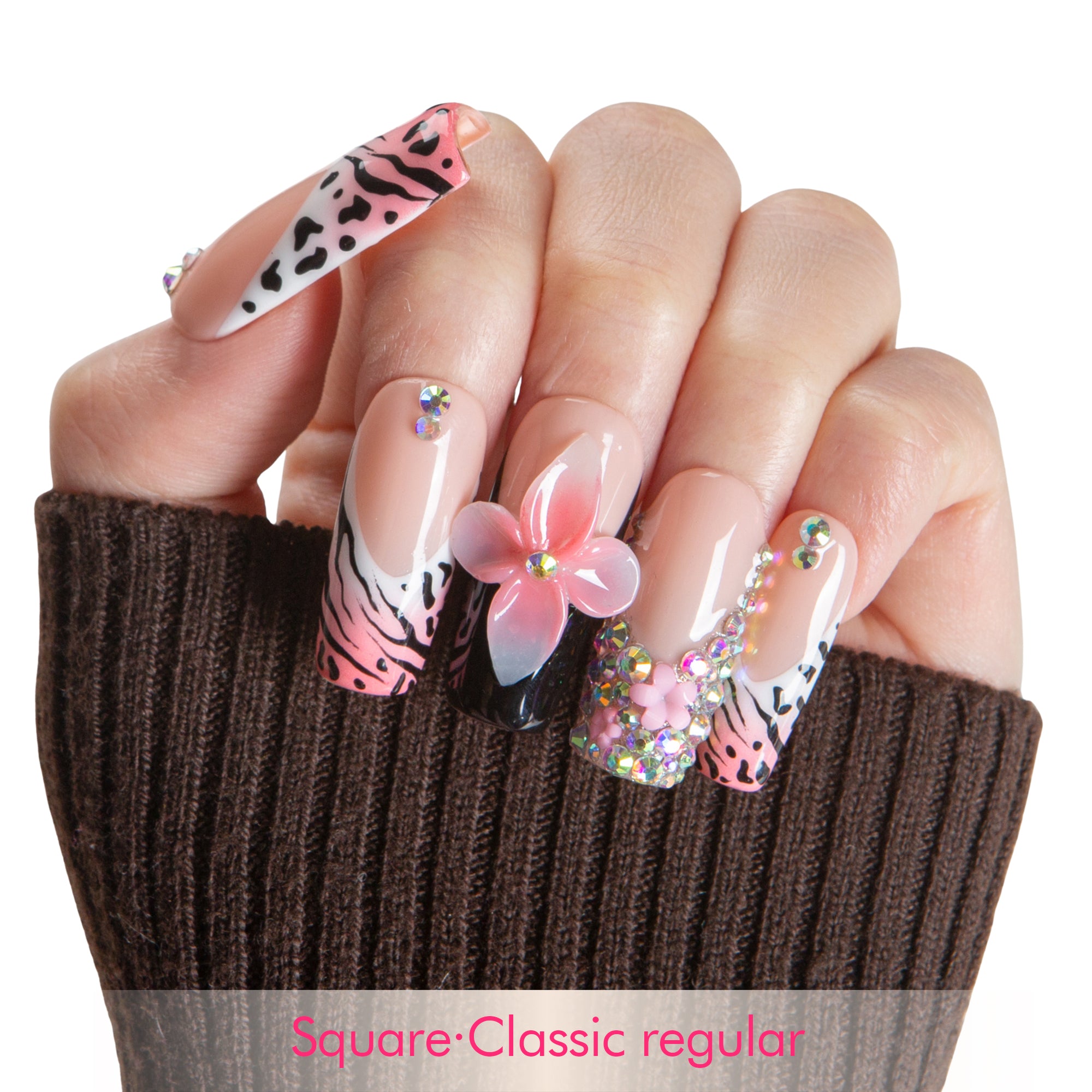 Glam Jungle Handmade Nails H691