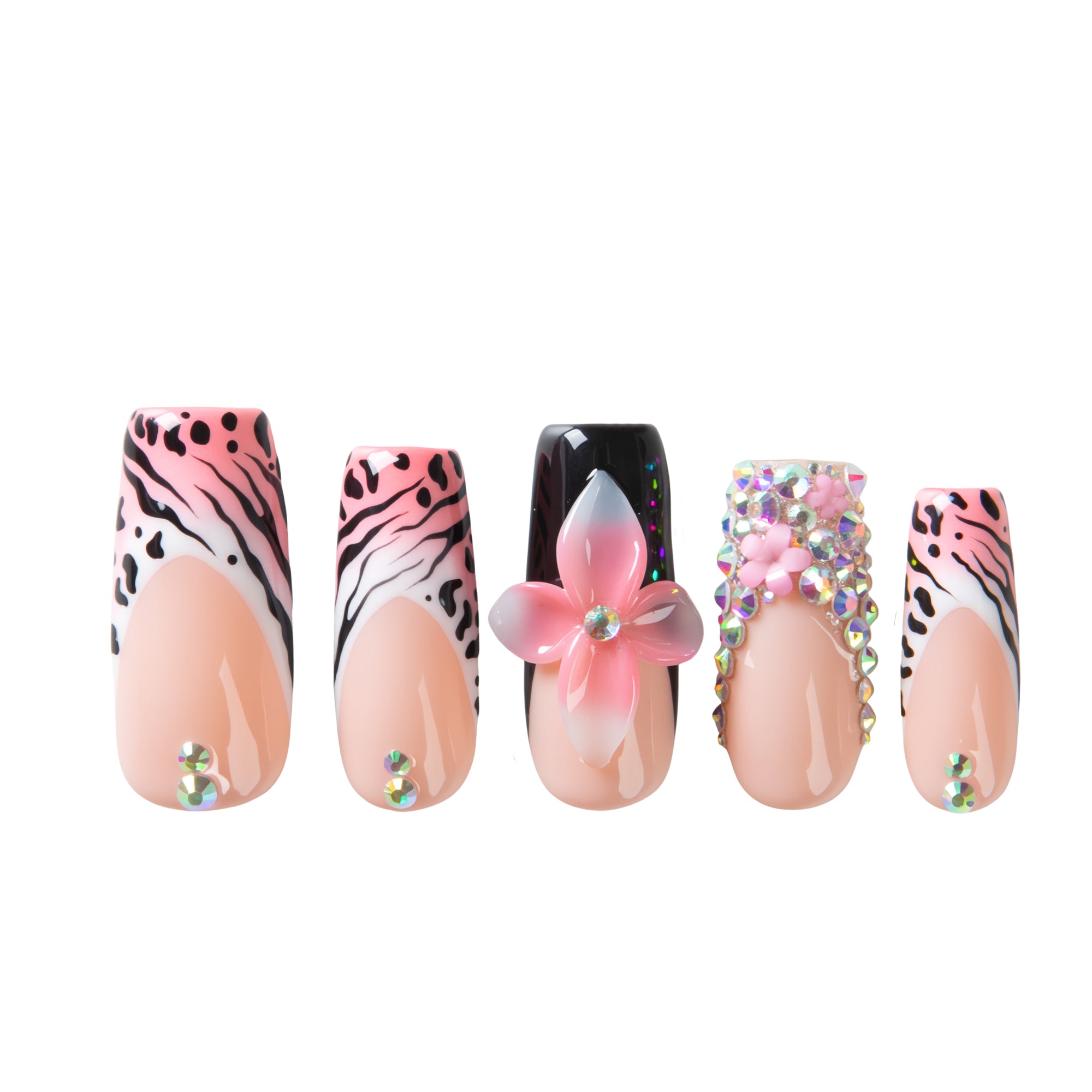 Glam Jungle Handmade Nails H691