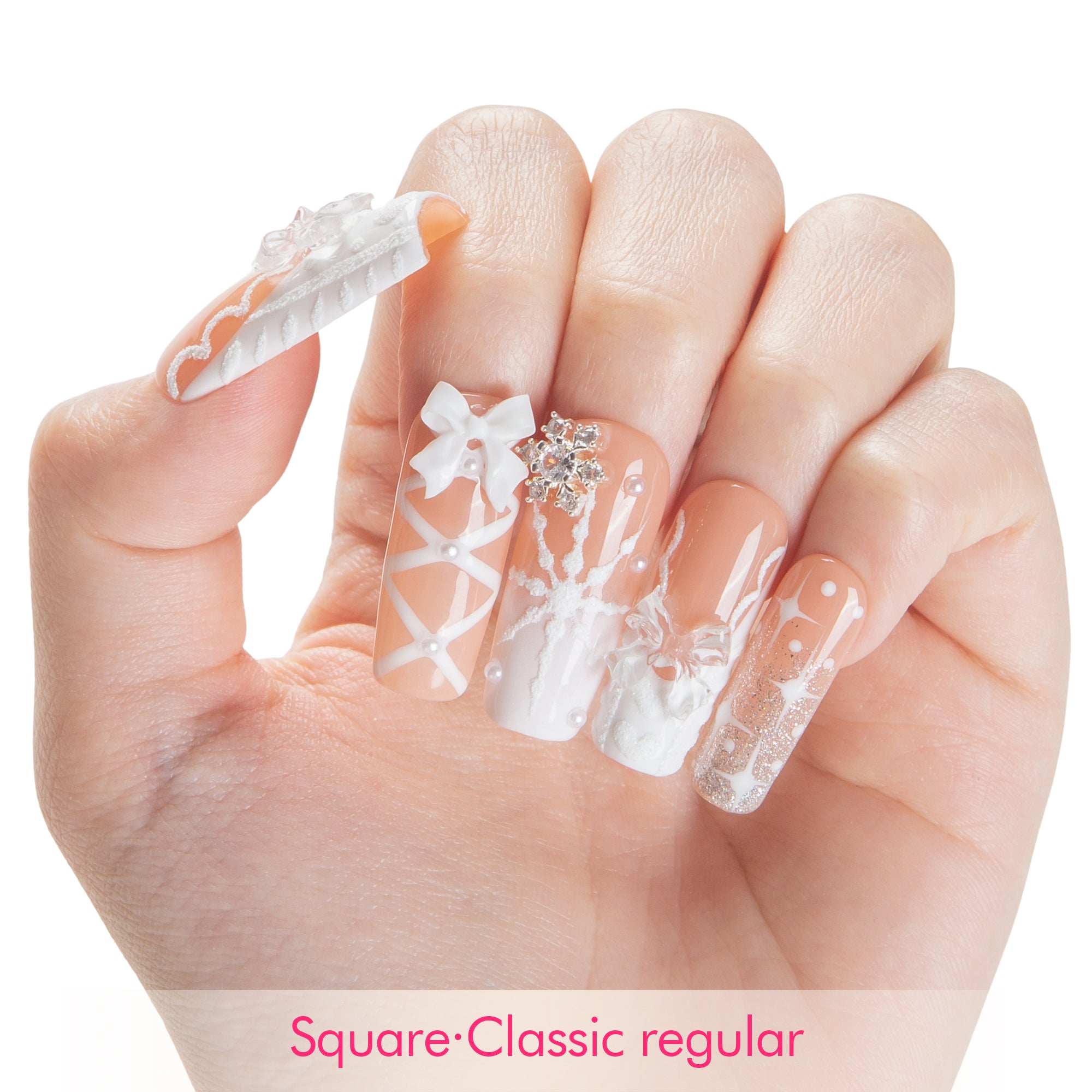 Frost Gift Handmade Nails H693