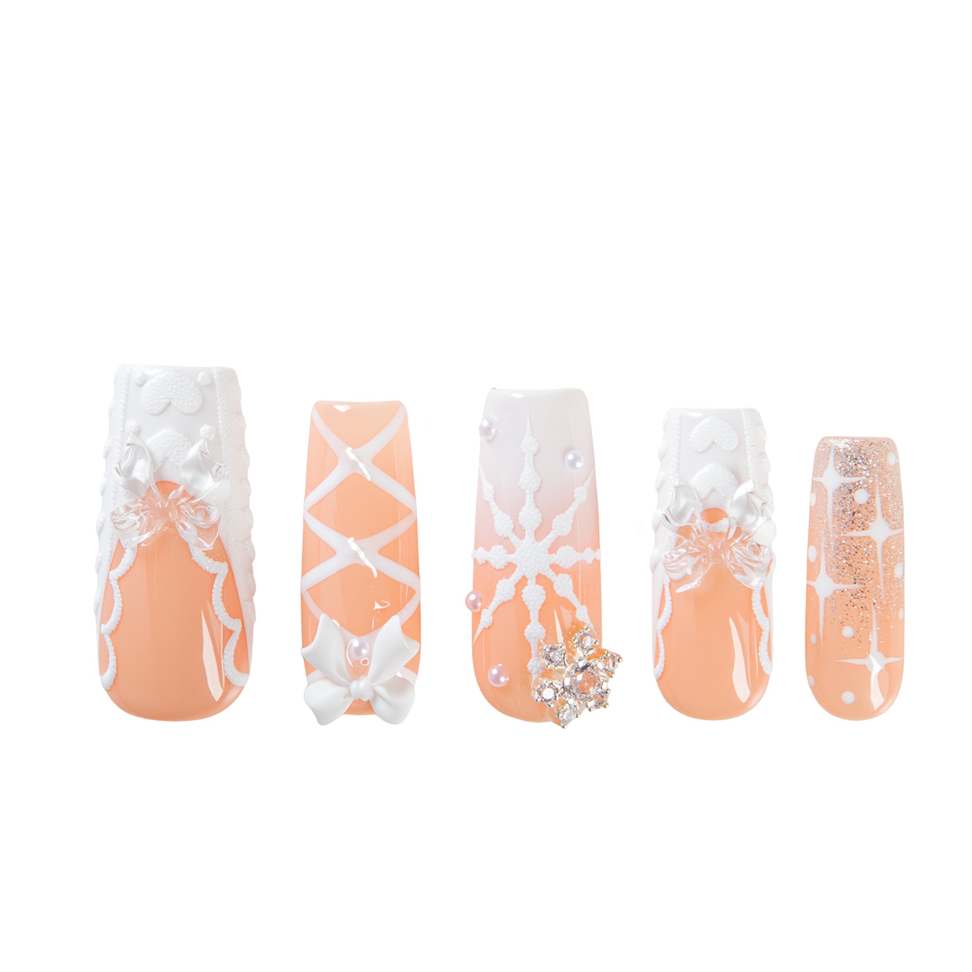 Frost Gift Handmade Nails H693