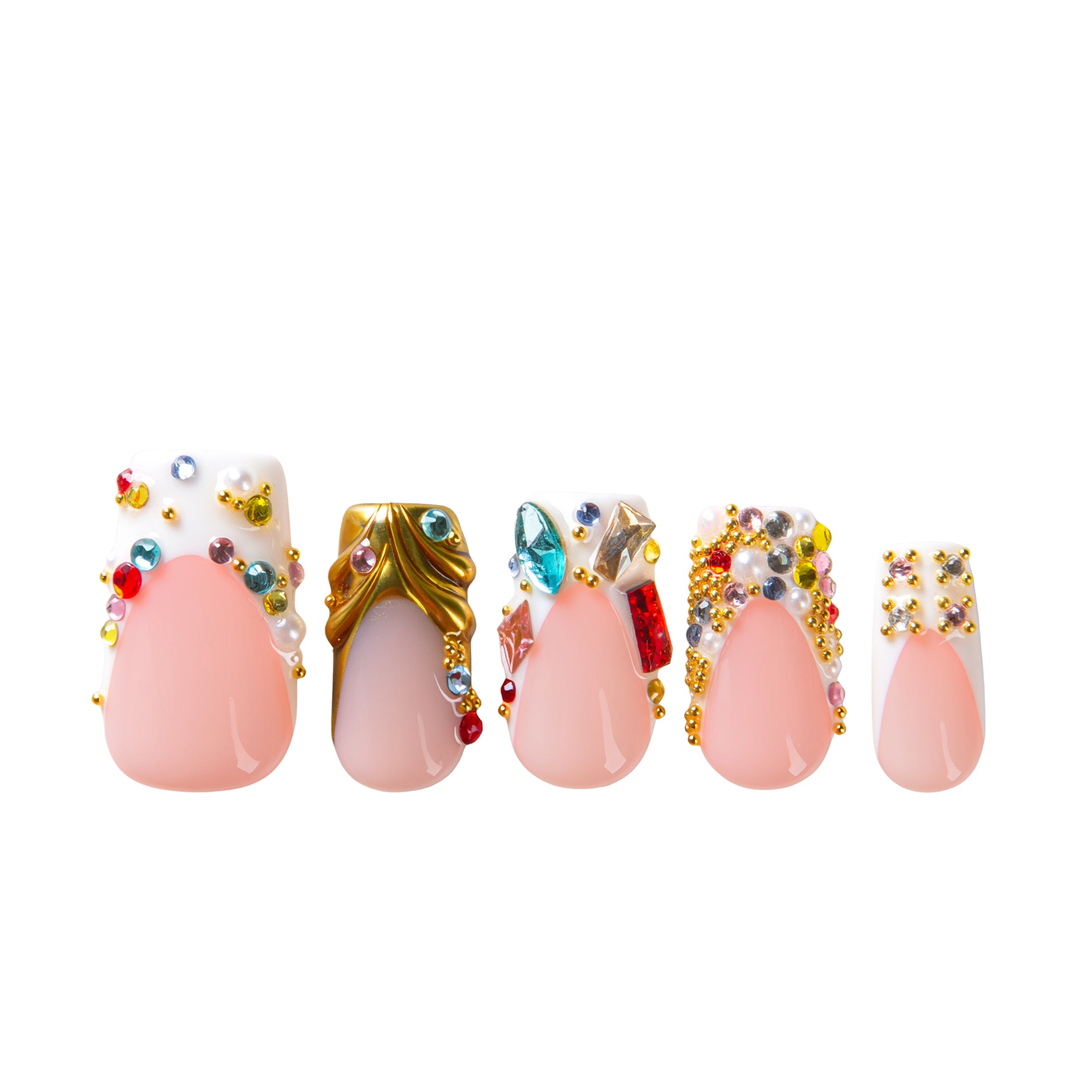 Jewel Feast Handmade Nails H694