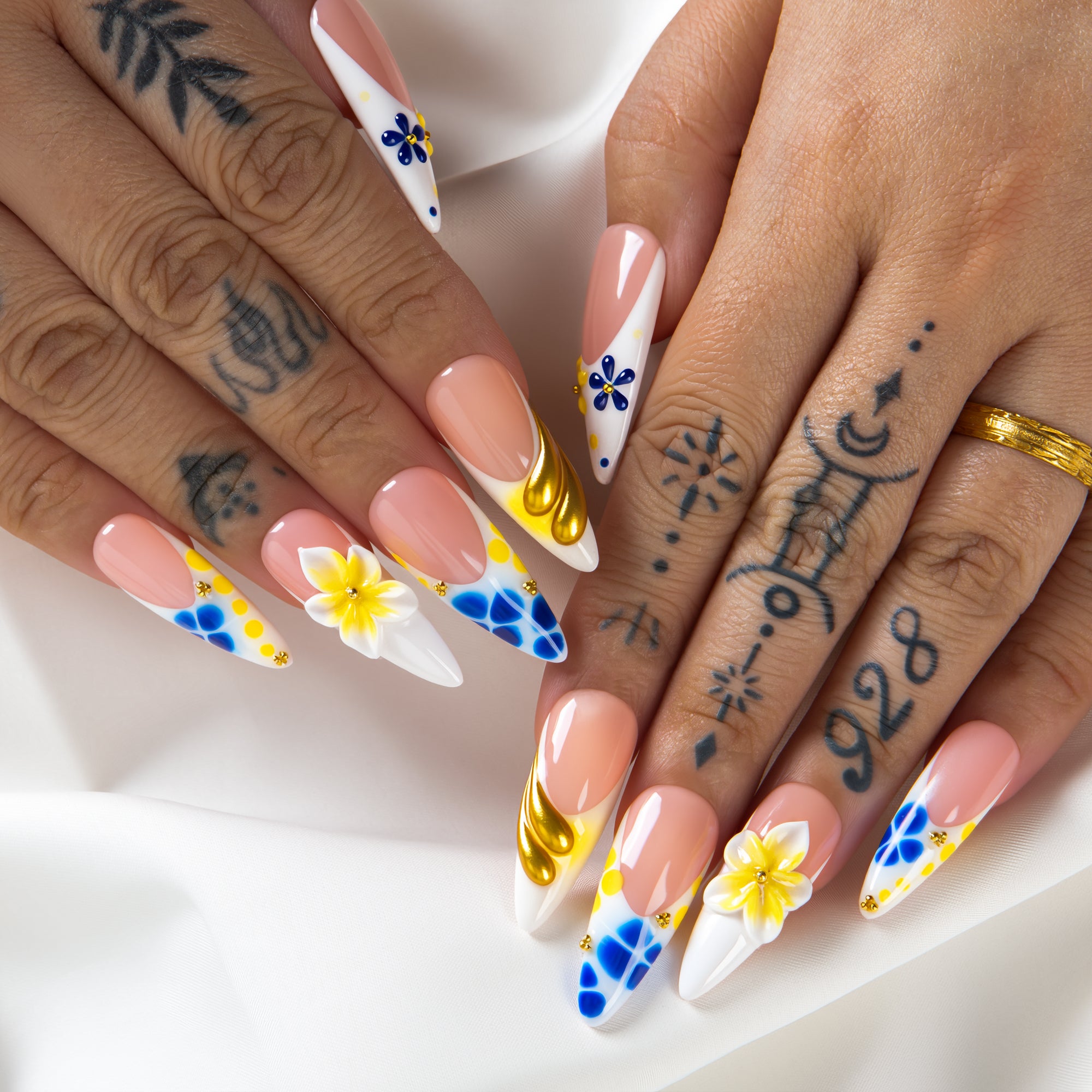 Morning Dew Handmade Nails H696