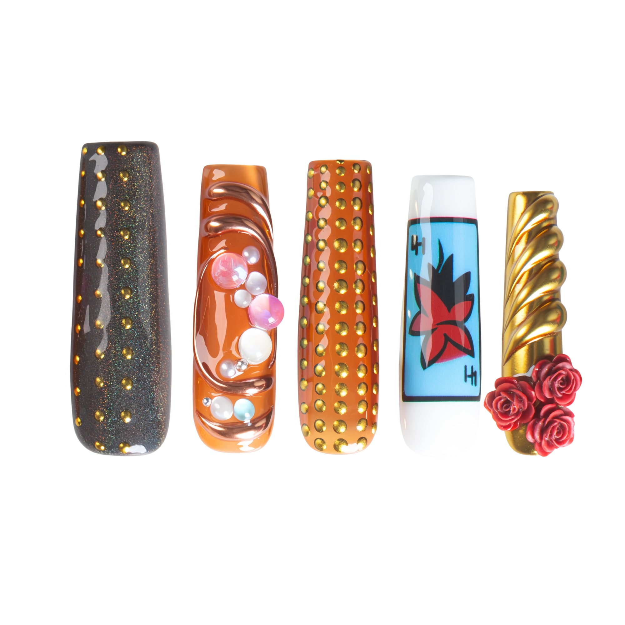 Rogue Rose Handmade Nails H702