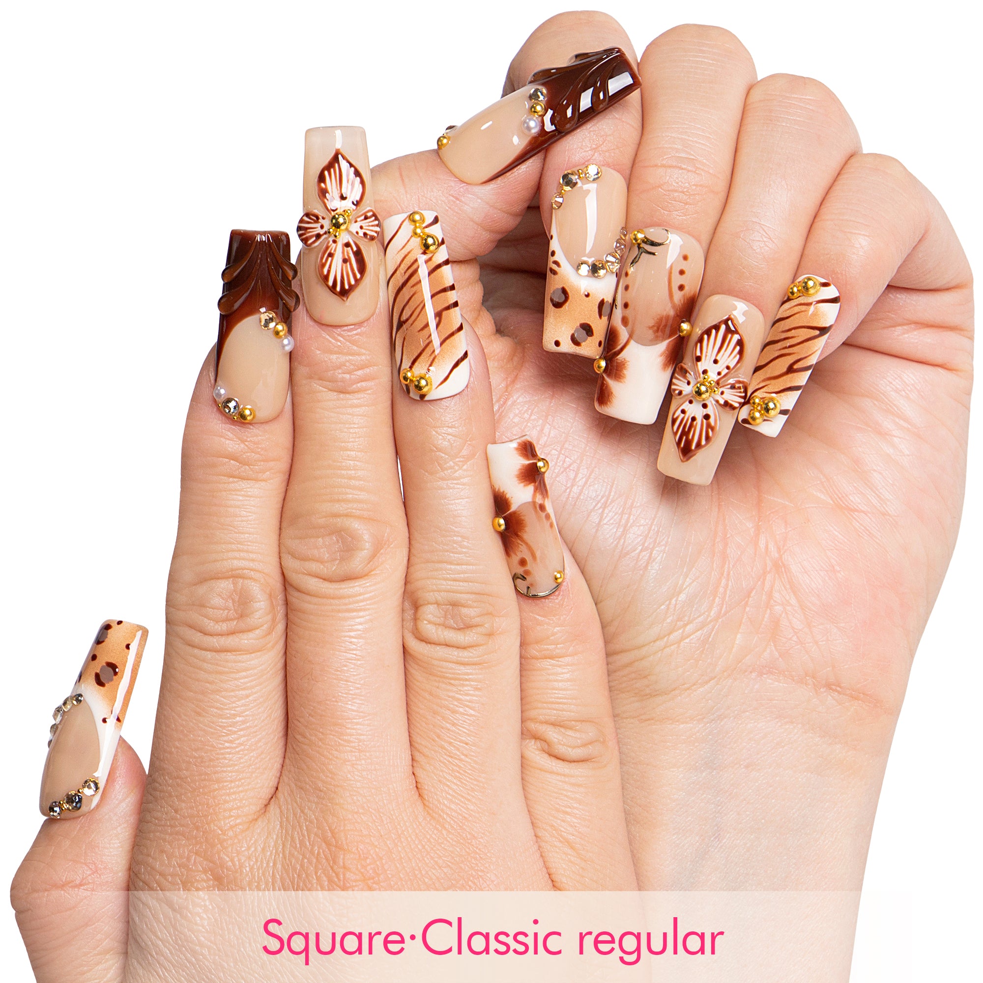 Wild Cocoa Handmade Nails H718