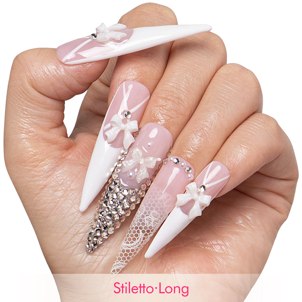 Ribbon Dream Handmade Nails H720