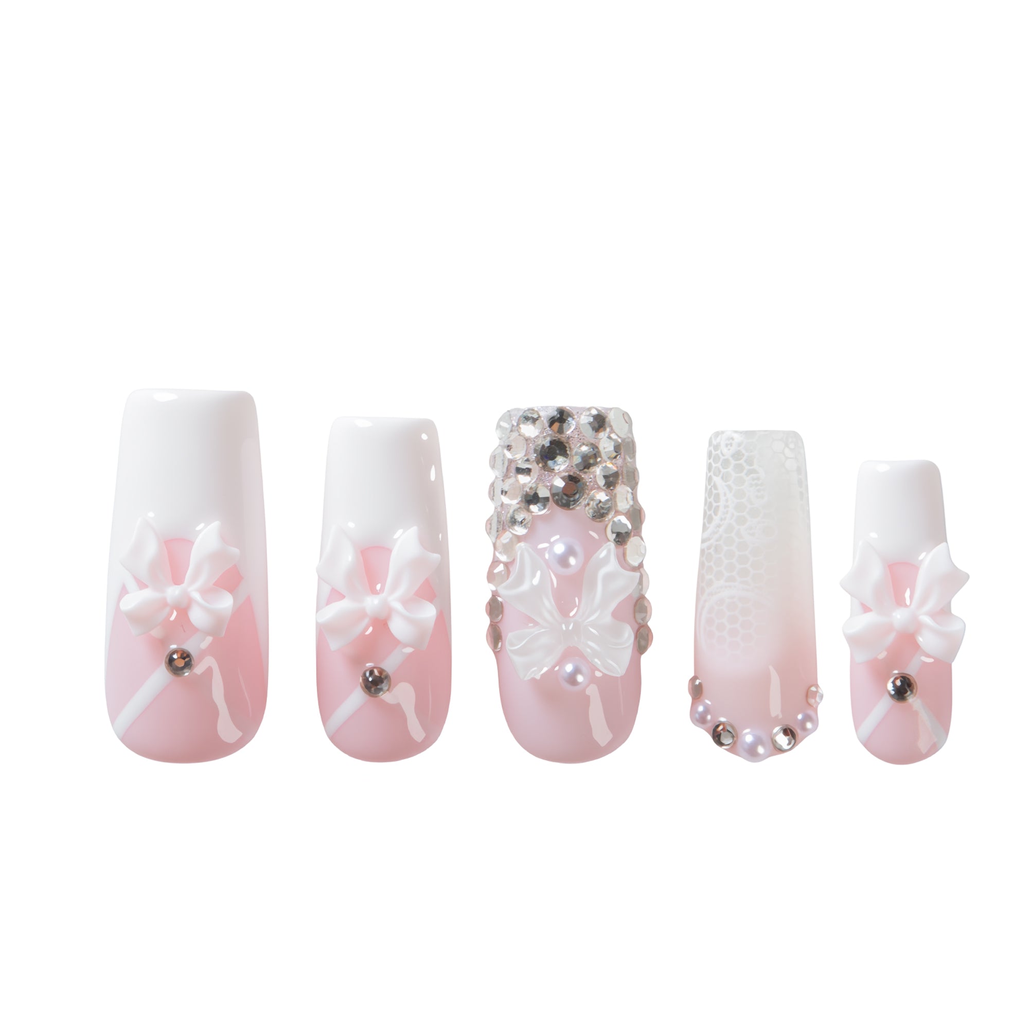 Ribbon Dream Handmade Nails H720