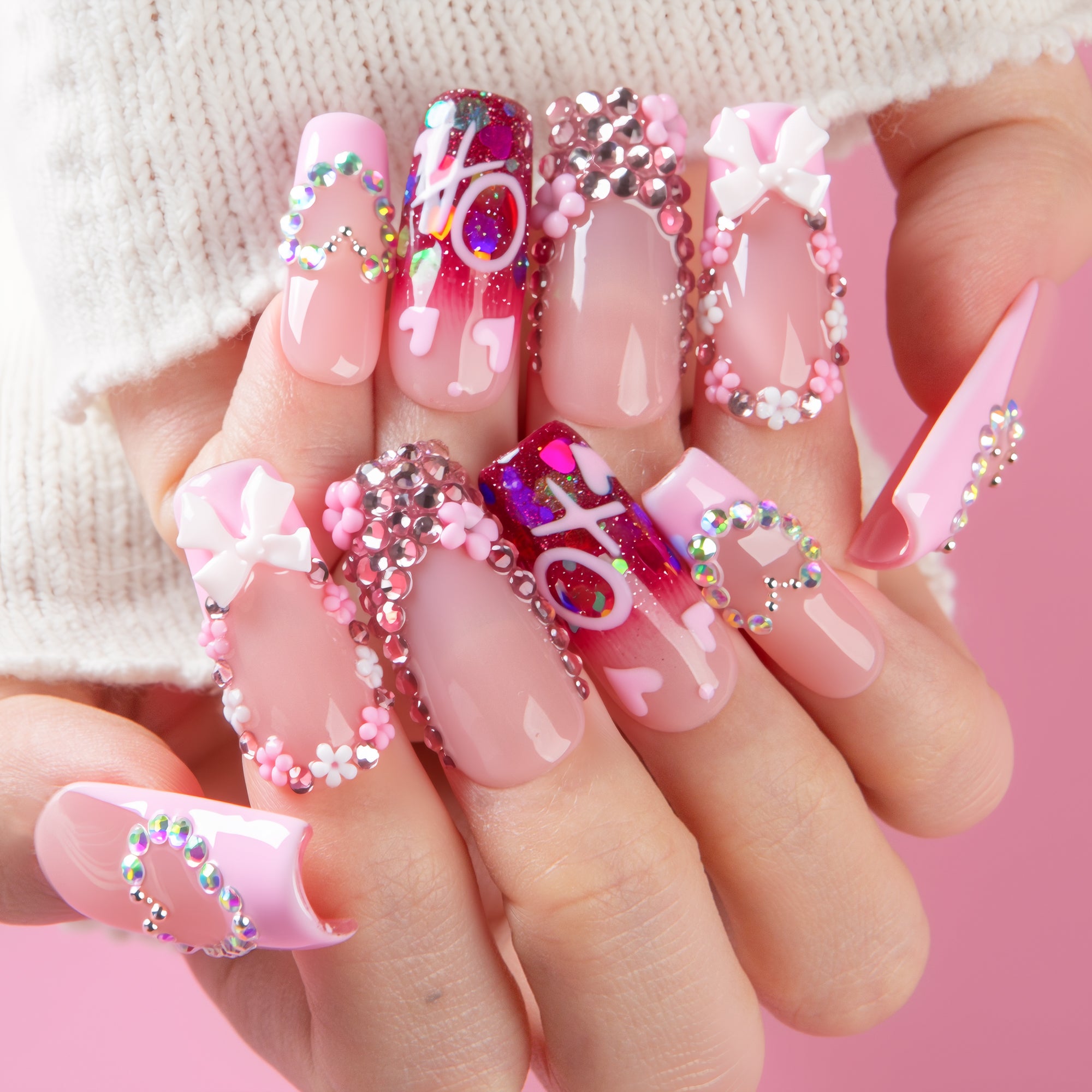 Heartwired Handmade Square Nails H730 RTS