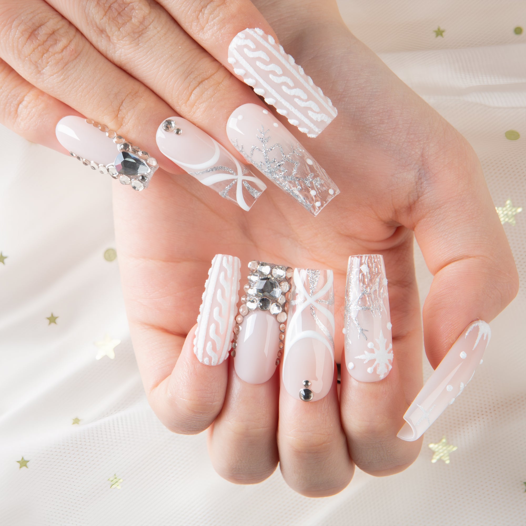 Snowlight Couture Handmade Nails H733