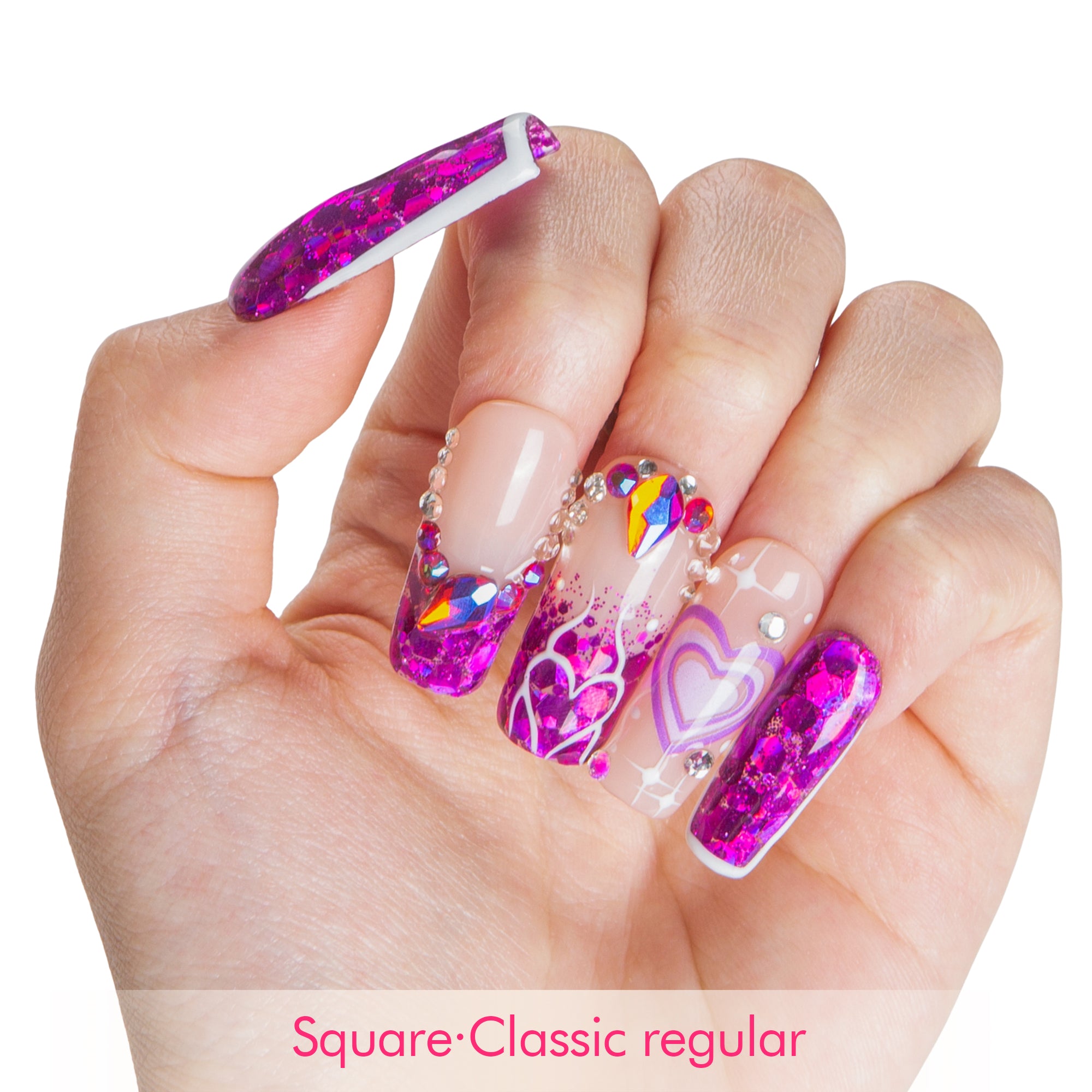 Violet Riot Handmade Nails H734