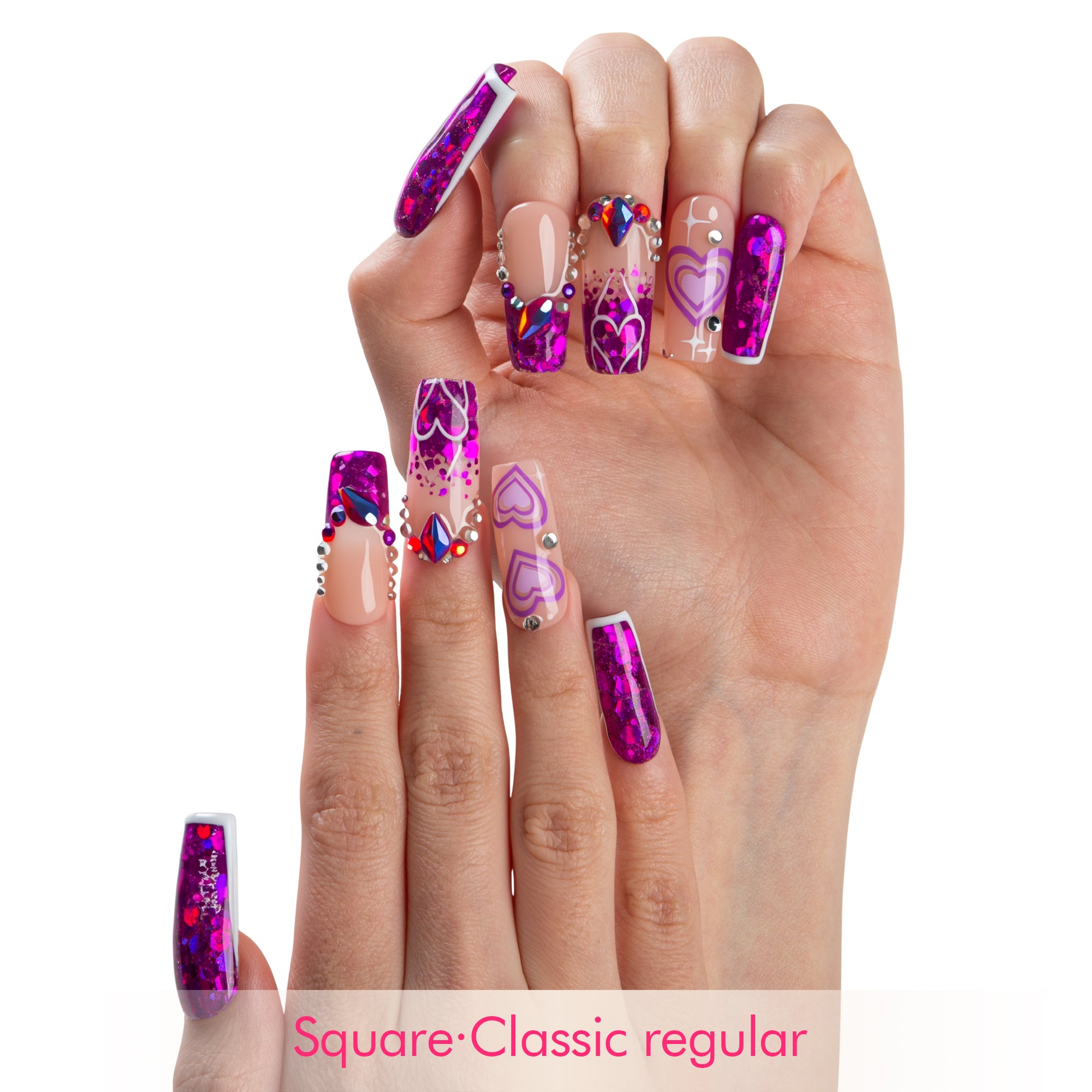 Violet Riot Handmade Nails H734